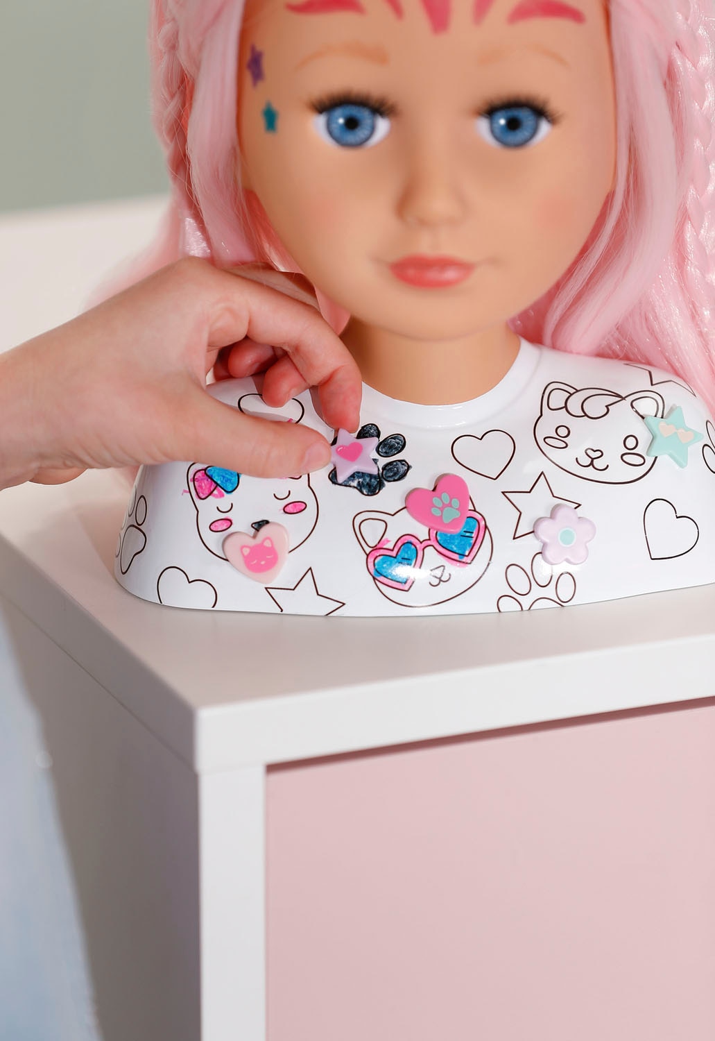 Baby Born Tête à coiffer »Stylingkopf Kreativ« mit Zubehör