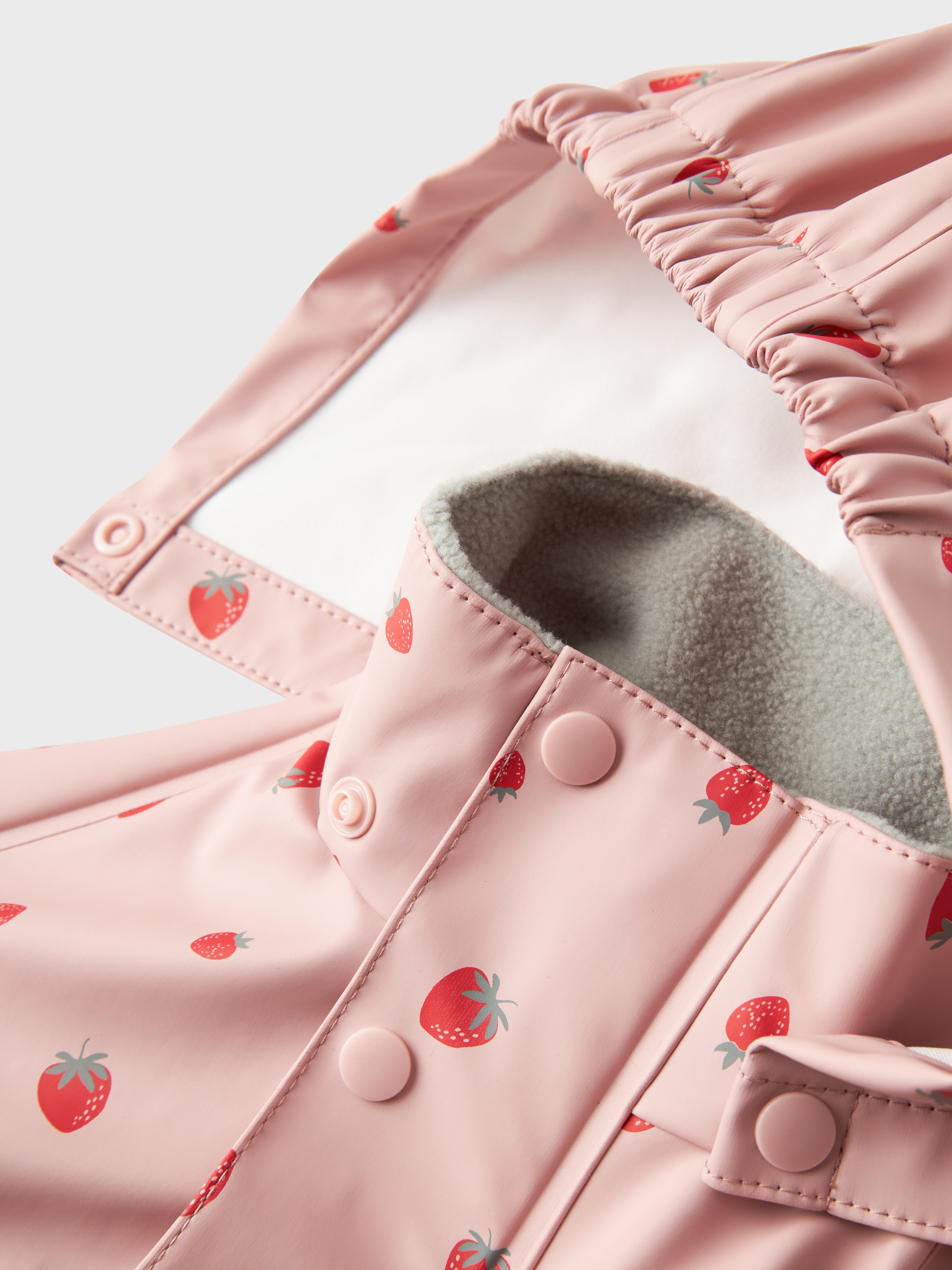 Name It Veste de pluie »NMFDRY10 RAIN SET AOP FO« Set,  mit Kapuze mit passender Hose