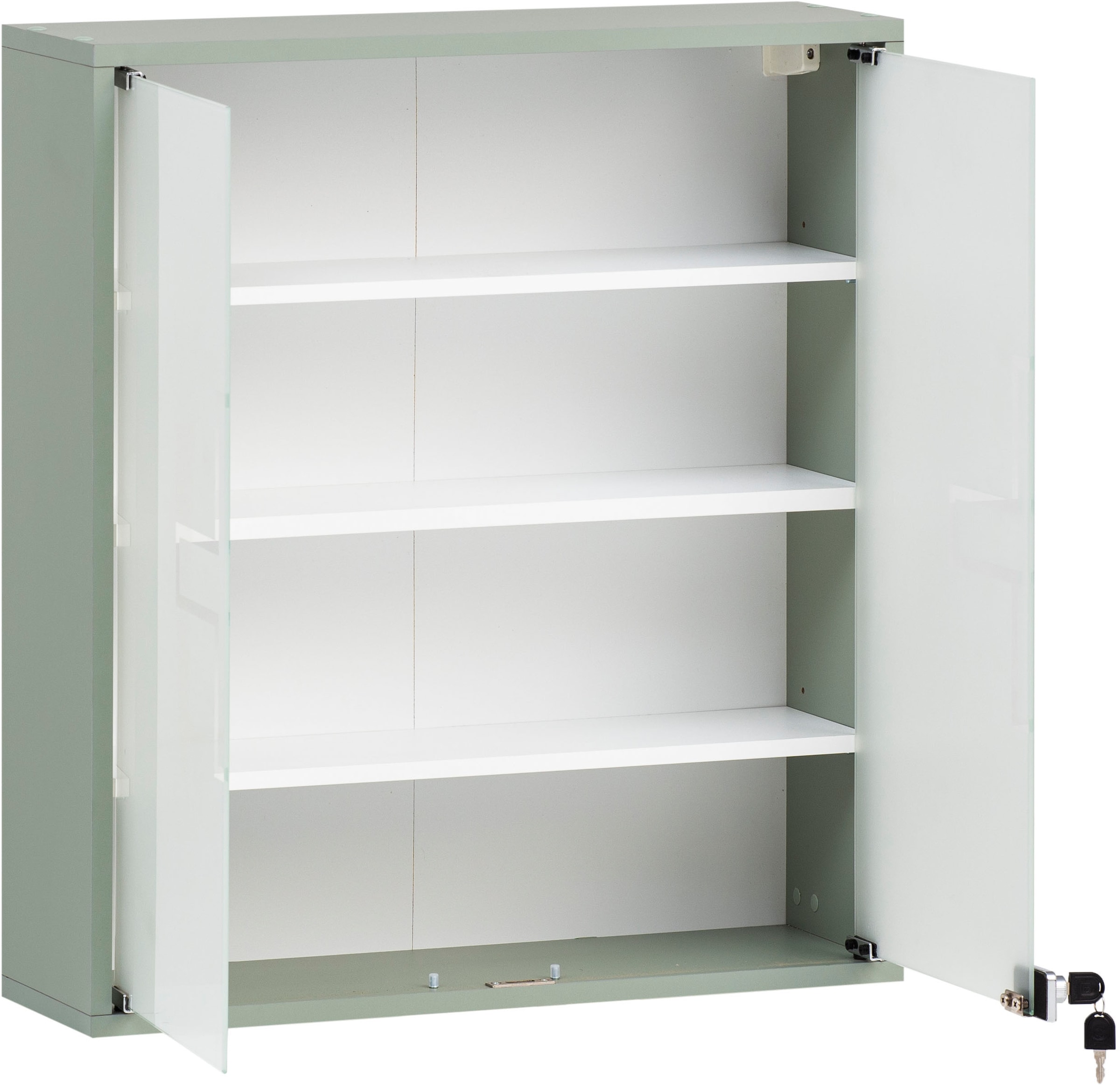 Schildmeyer Armoire à pharmacie »Bjarne, Breite 64 cm« Abschliessbare Glastüren