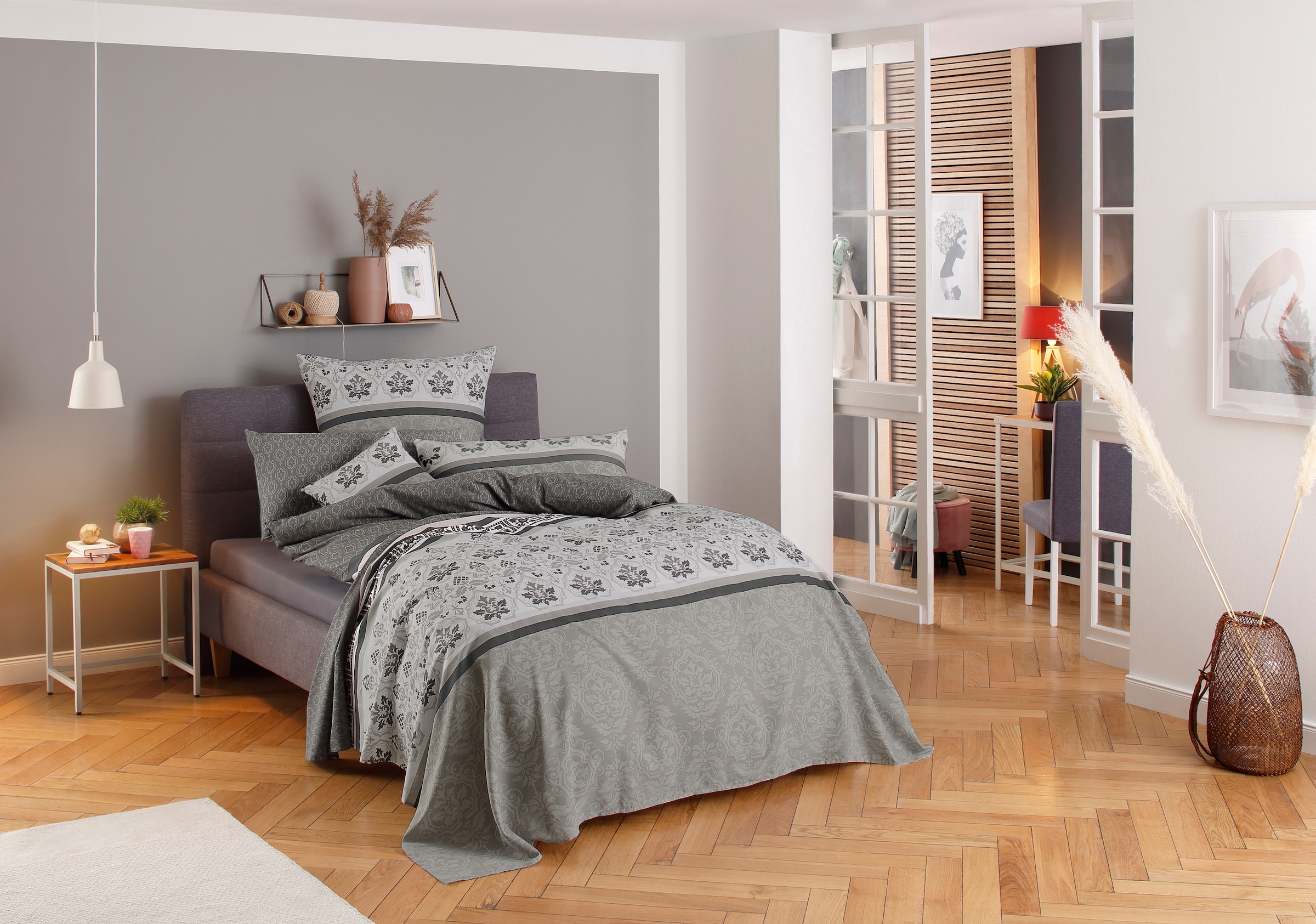 GOODproduct Housses de coussin »Cremona« floraler Kissenbezug, geeignet für Kinder, OEKO-TEX® zertifiziert