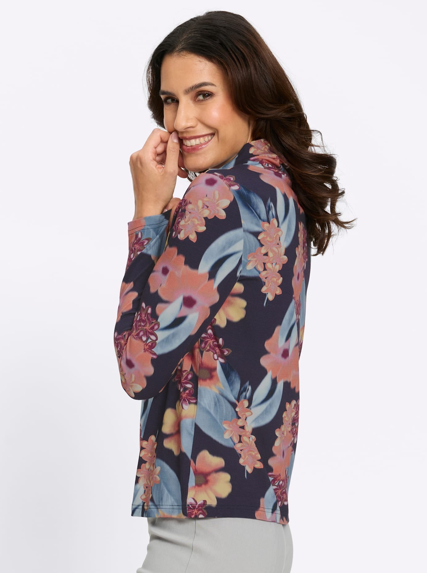 Lady Langarmshirt »Rollkragen-Shirt« 1
