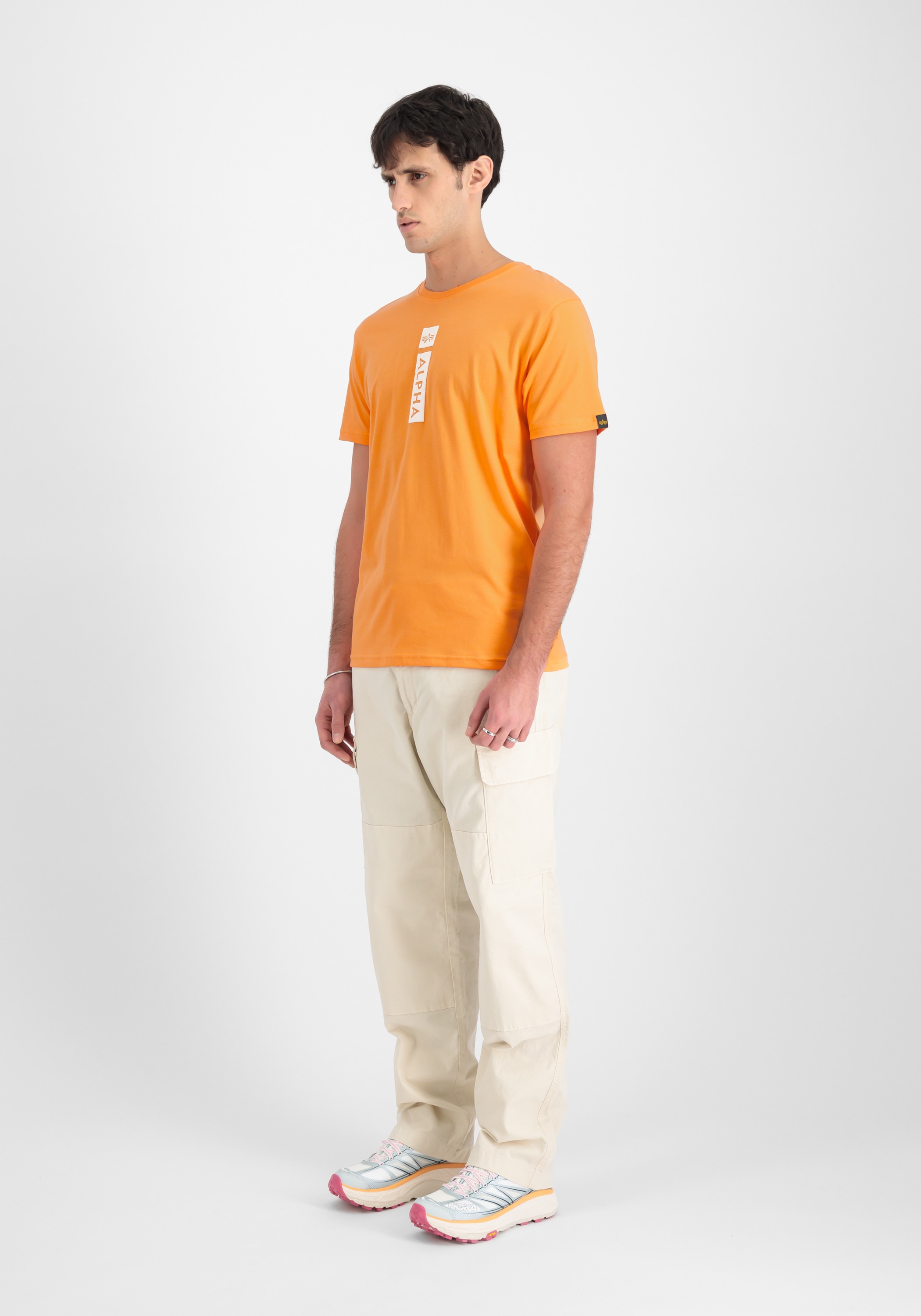 Alpha Industries T-shirt »Alpha Puff Print T-Shirt«