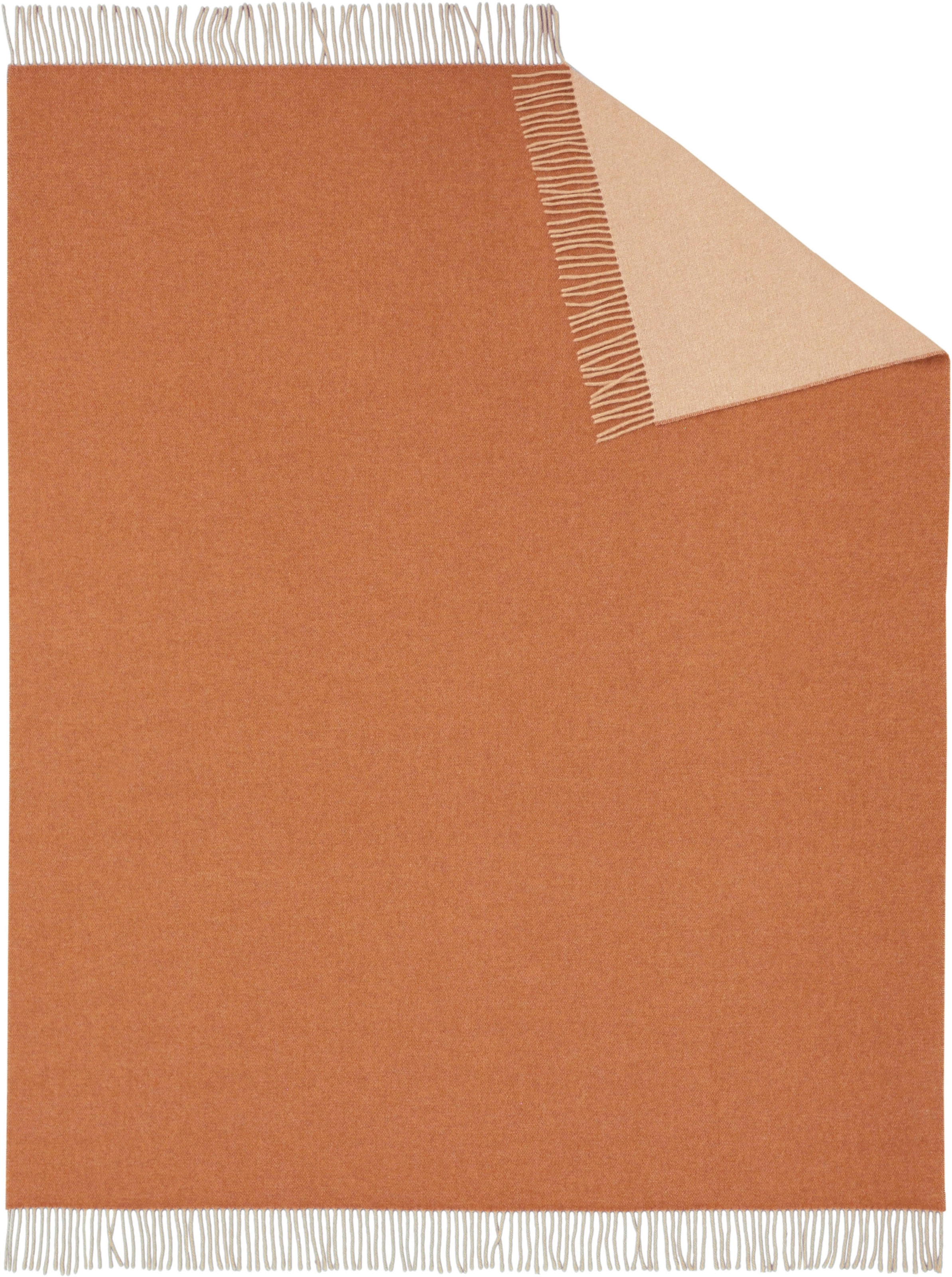 Biederlack Wohndecke »Soft Impression im Doubleface-Look« Baumwolle-Kaschmir-Mix