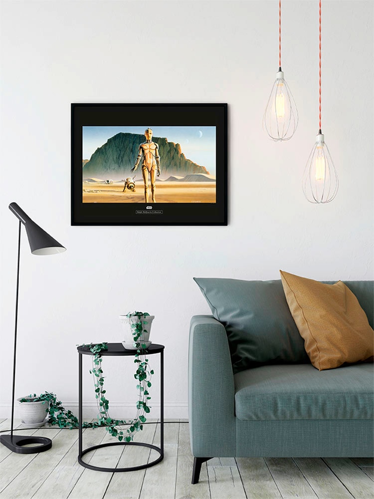 Komar Image »Star Wars Classic RMQ Droids« 1 cuis tlg. Wandbild zur Dekoration im Kinderzimmer - ohne Rahmen