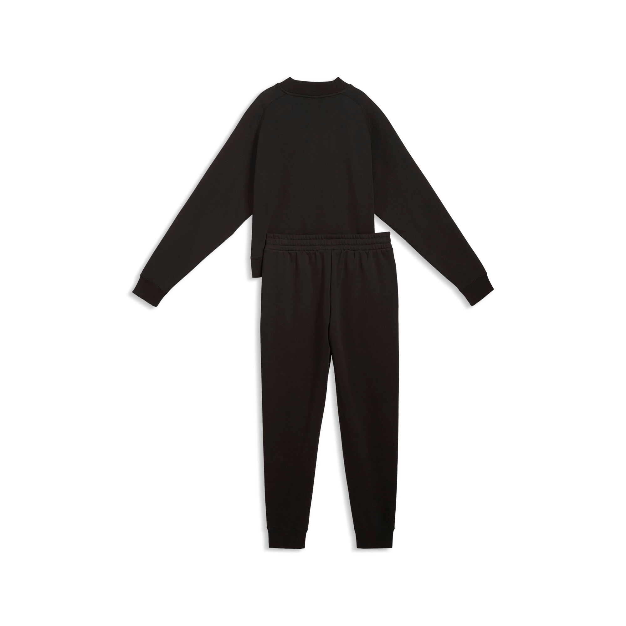 PUMA Trainingsanzug »LOUNGEWEAR STANDARD SWEAT SUITT FL CL« 2 zweiteiliges Set, mit Langarm-Oberteil, aus Baumwolle und Polyester