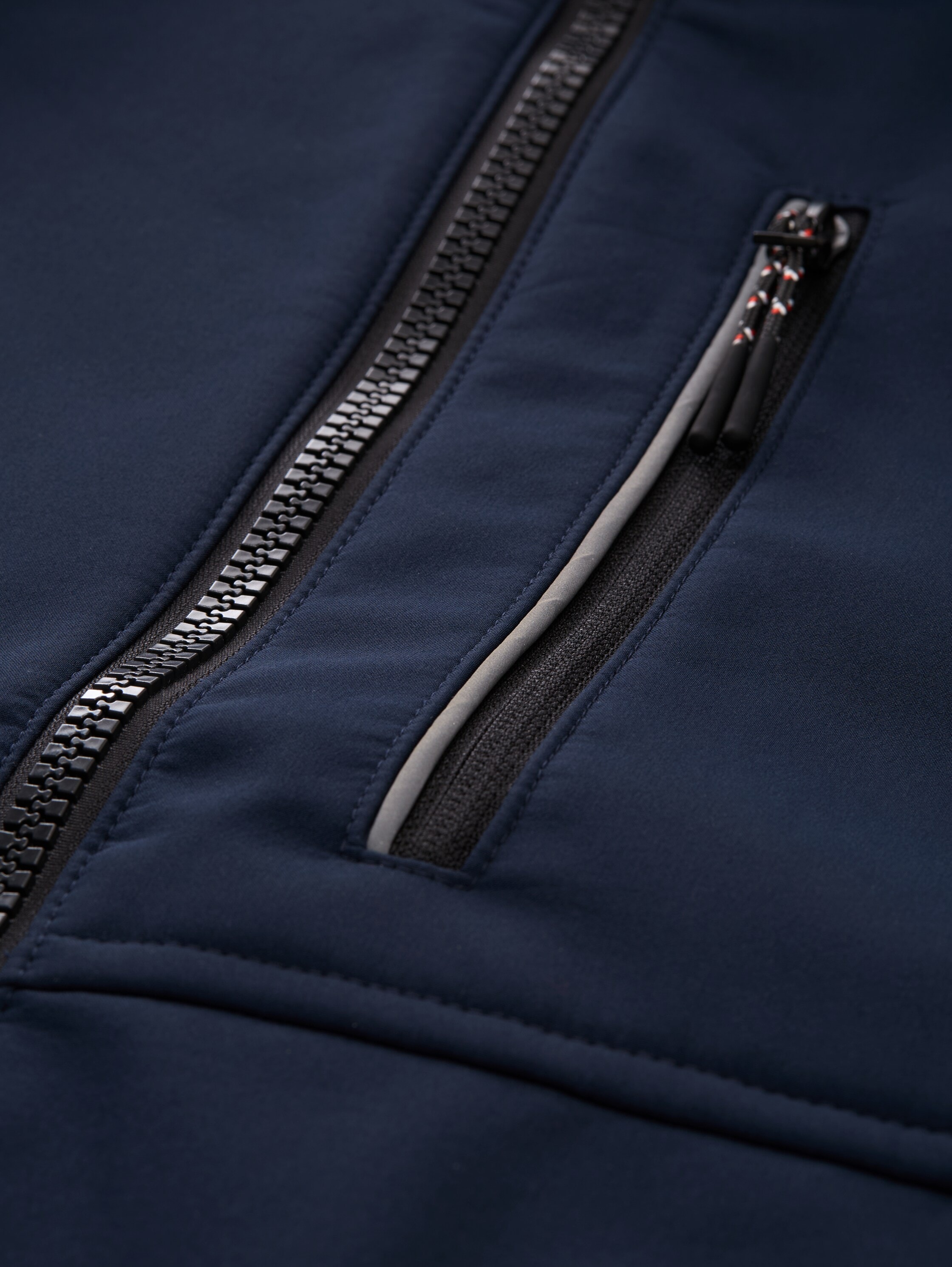 TOM TAILOR Softshelljacke mit Kapuze mit Taschen