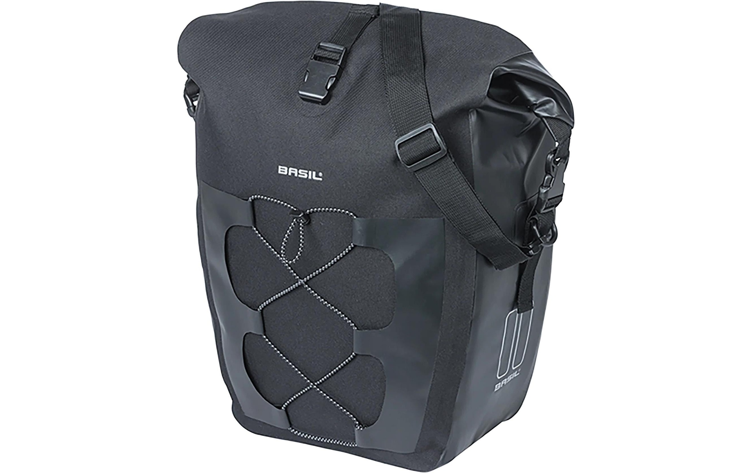 Basil Sacoche de porte-bagages »Navigator L, MIK Hooks 25-31 l« Fahrradtasche mit 25-31 Litern Volumen + MIK-Befestigungssystem