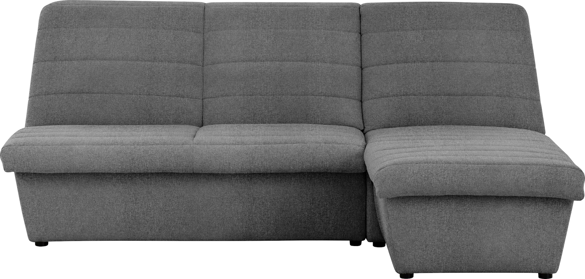 LOOKS by Wolfgang Joop Ecksofa »LOOKS VIII L-Form« Quersteppung, ohne Armlehnen, in zwei verschiedenen Grössen