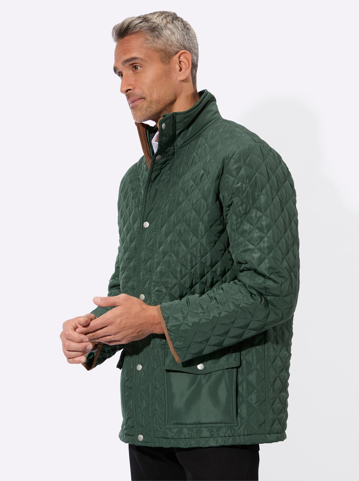 Classic Steppjacke ohne Kapuze