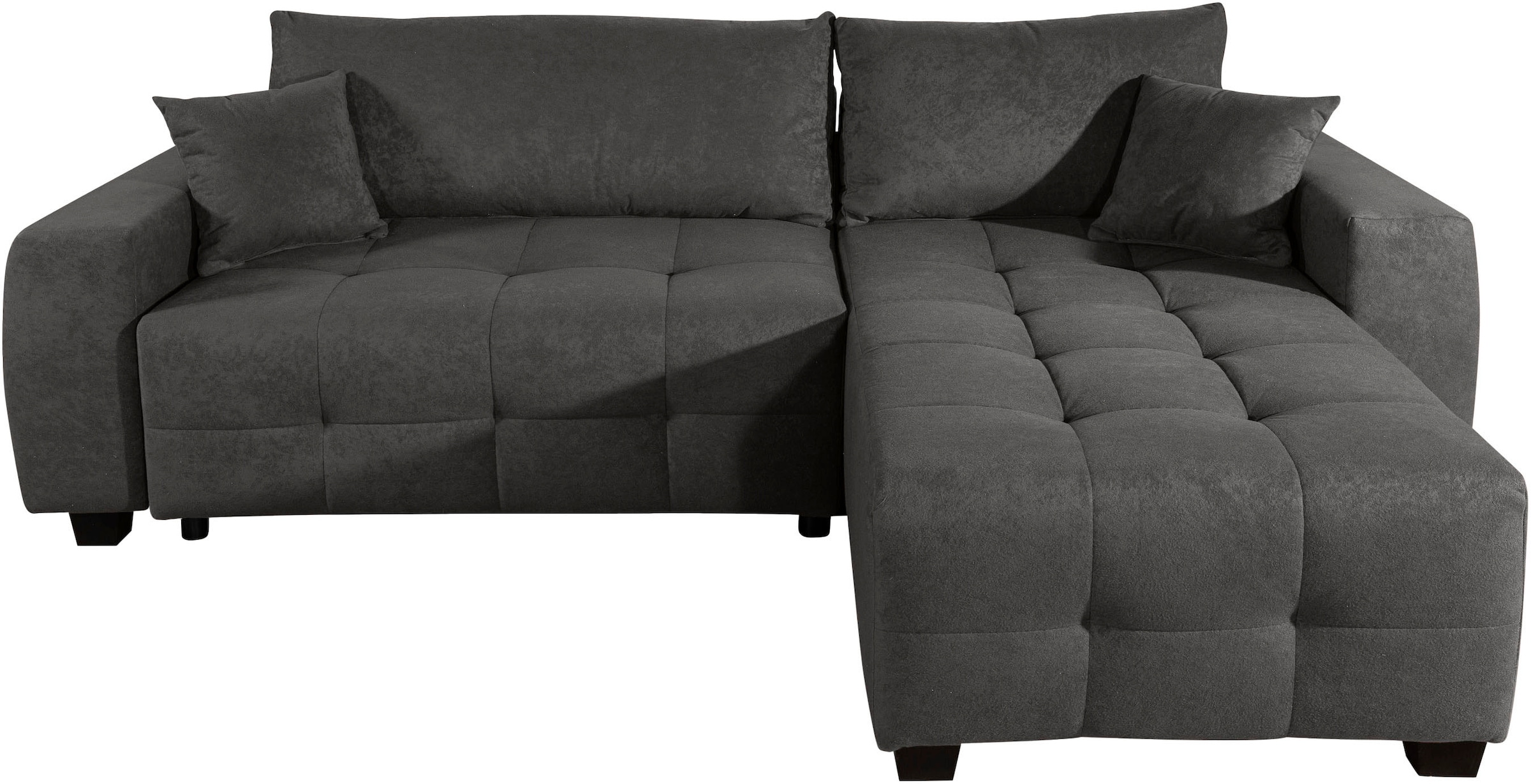 GOODproduct Ecksofa »Bella Couch L-Form, B: 234 cm - OTTO. Verlässliche Qualität.« optional Schlaffunktion & Bettkasten, mit Zierkissen