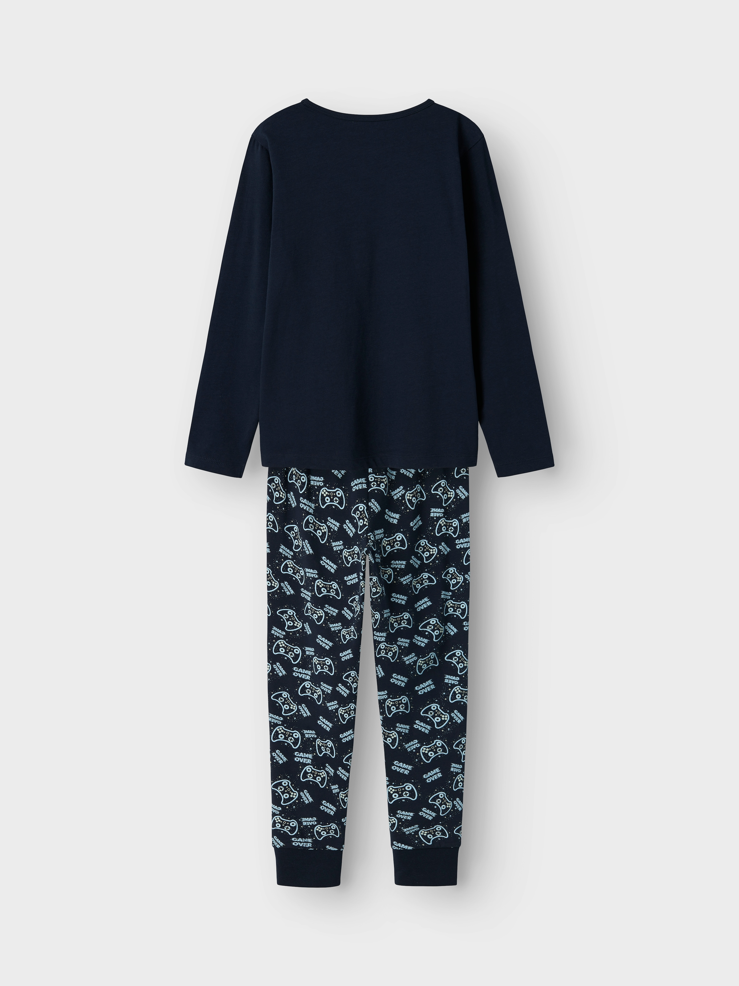 Name It Schlafanzug »NKMNIGHTSET SAPPHIRE GAME NOOS« Set, 2 tlg. in Basic-Form