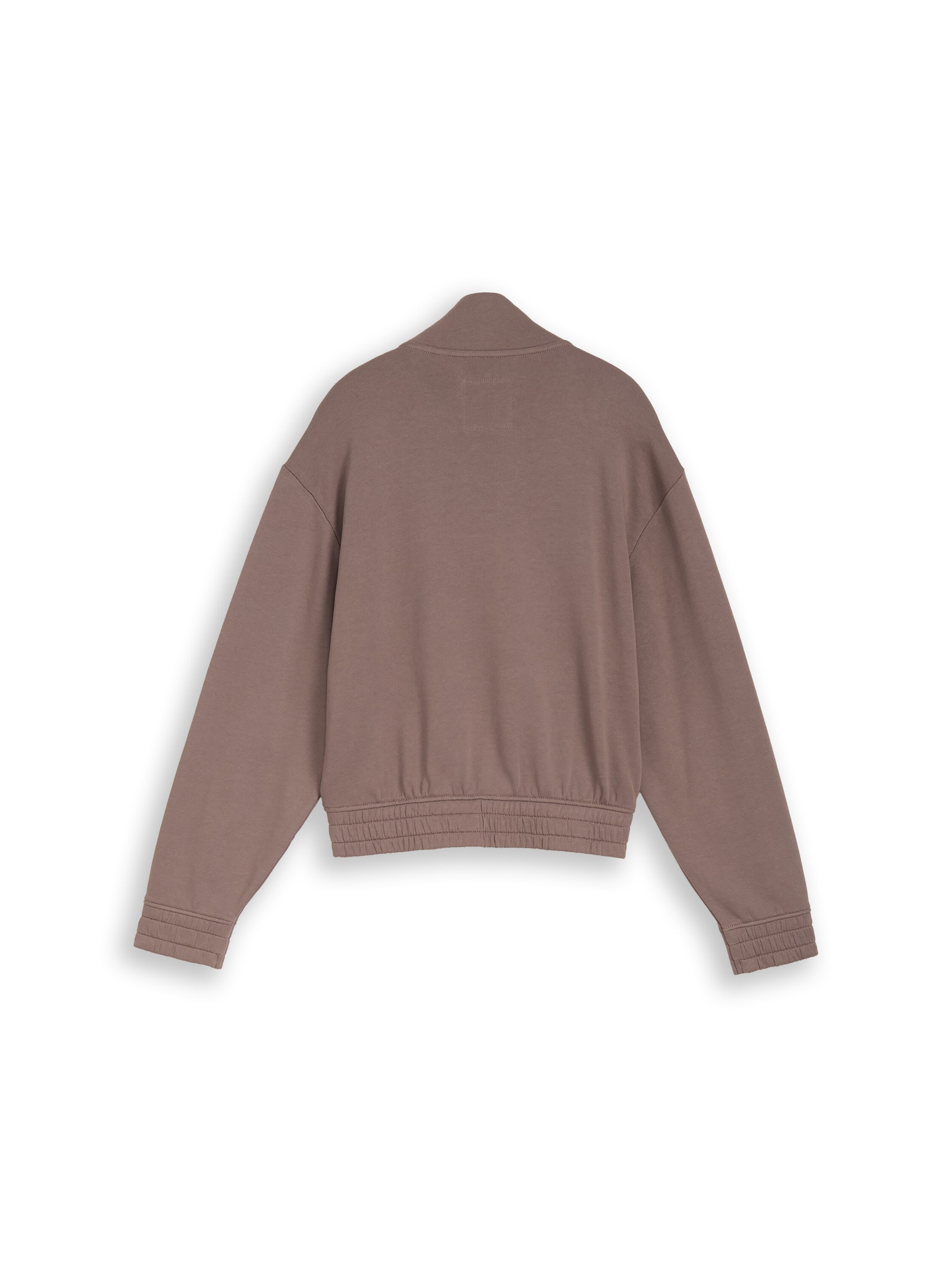 TOM TAILOR Sweatjacke mit Stehkragen