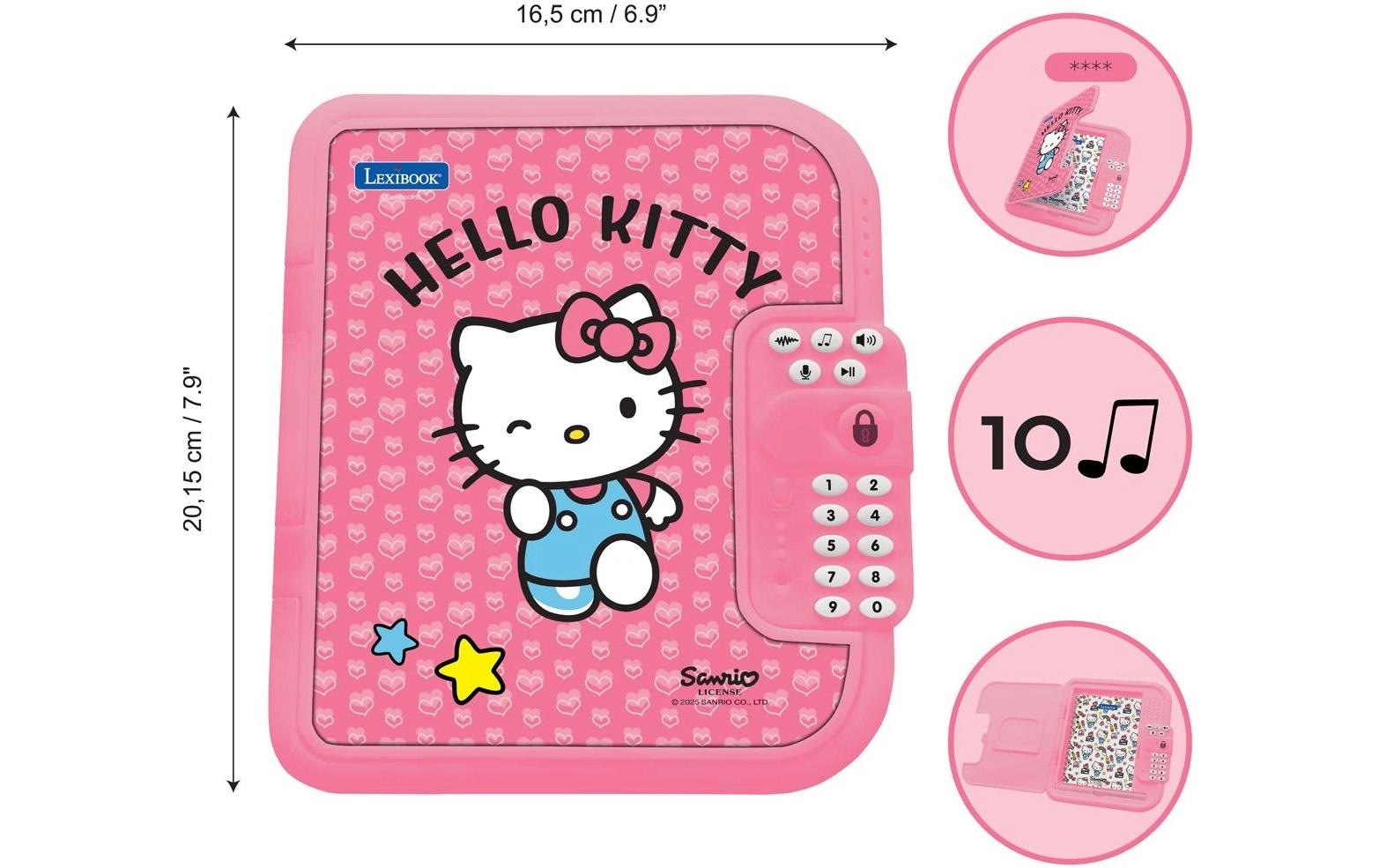 Lexibook® Elektronisches Tagebuch »Hello Kitty«