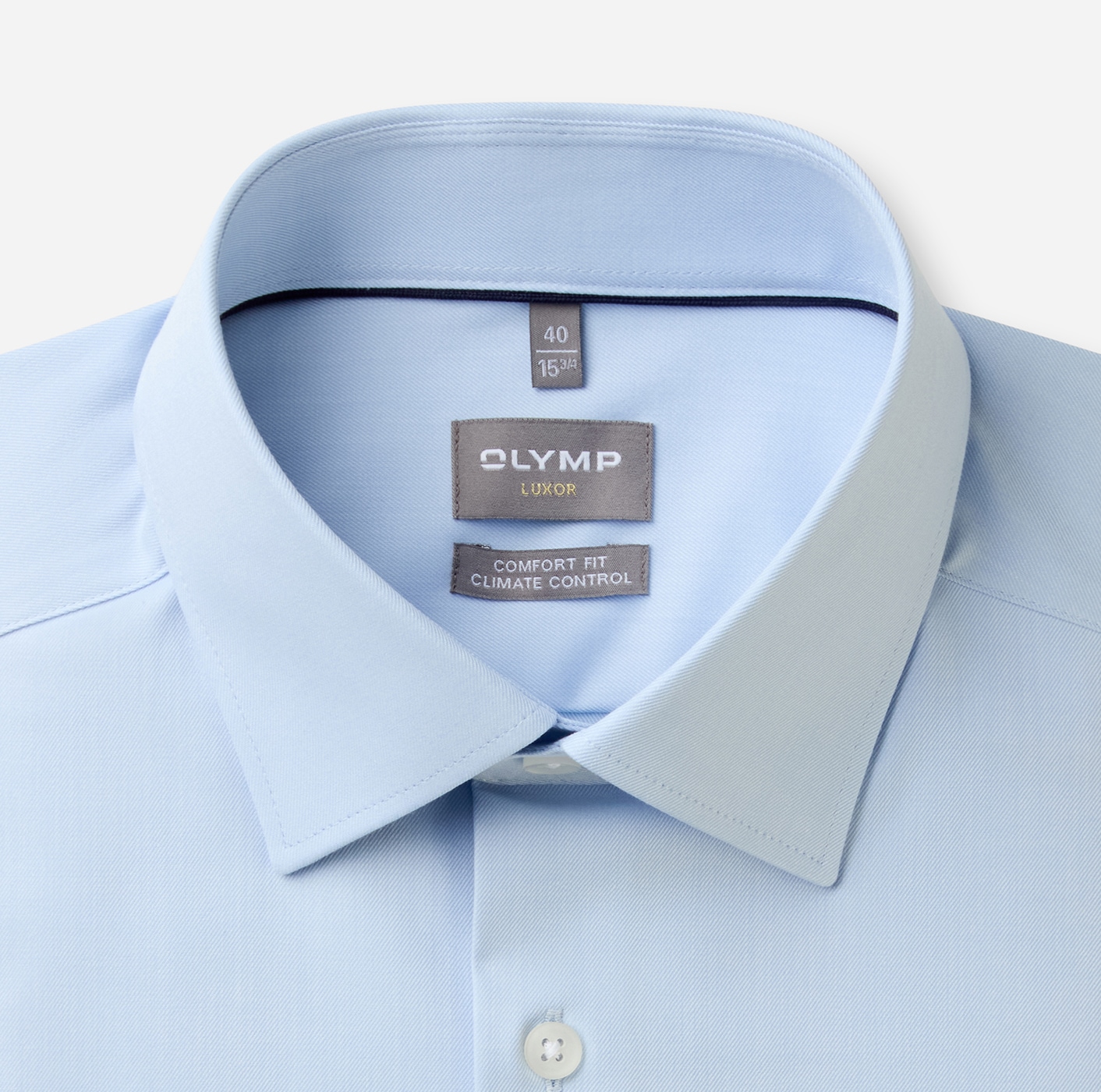 OLYMP Chemise à manches longues »Luxor« comfort fit, Businesshemd, New-Kentkragen, unifarben
