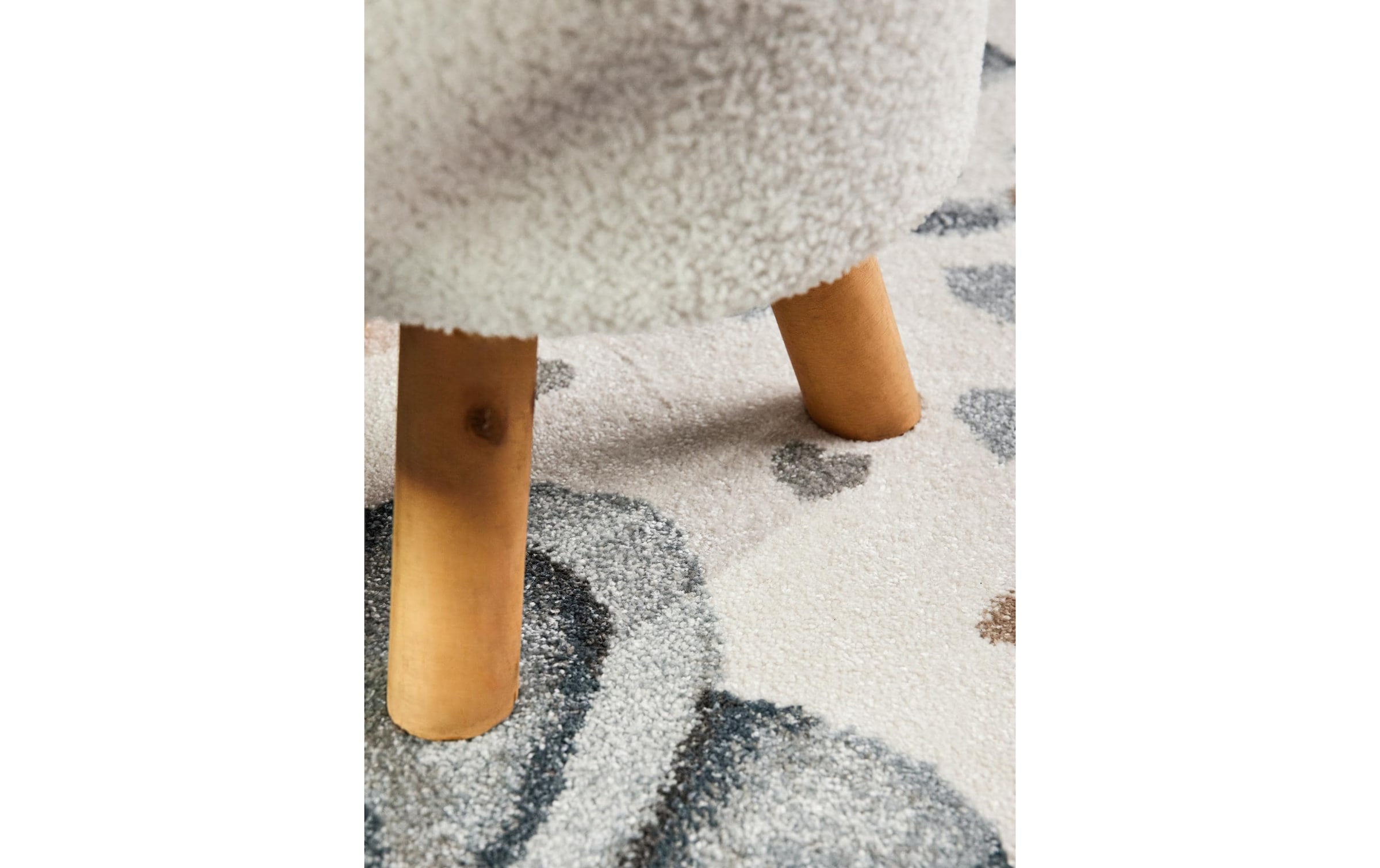 Villeroy & Boch Tapis pour enfants »Walk like an Elephant Rainy Party Teppich« Rectangulaire 9 mm Höhe Spielteppich weich, Kinderzimmer, Boho Kids Spielunterlage, Tieremotiv