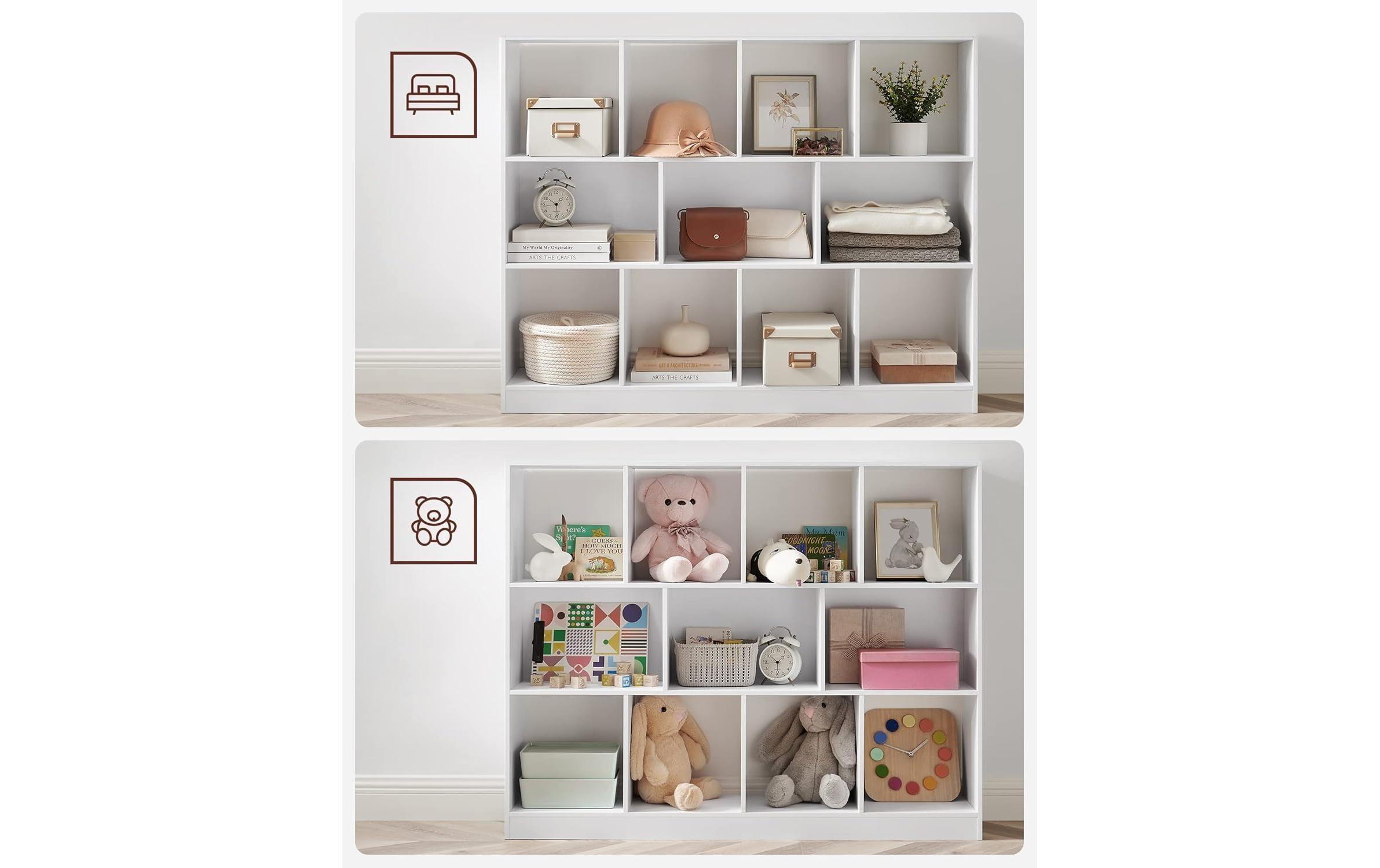 VASAGLE Étagère à livres »VASAGLE Bücherregal Weiss«