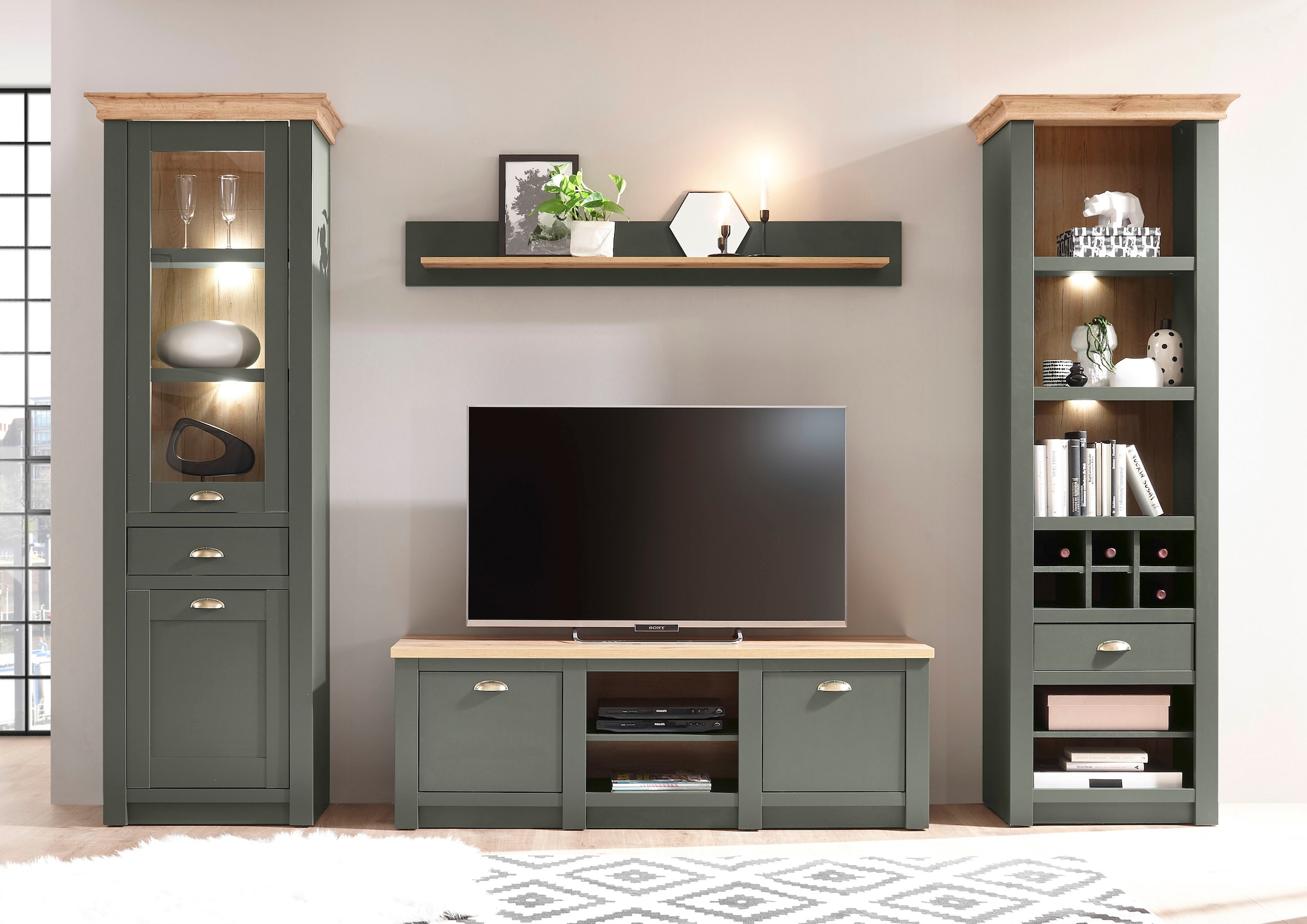 Home affaire Lowboard »Cambridge« Breite ca. 152 cm