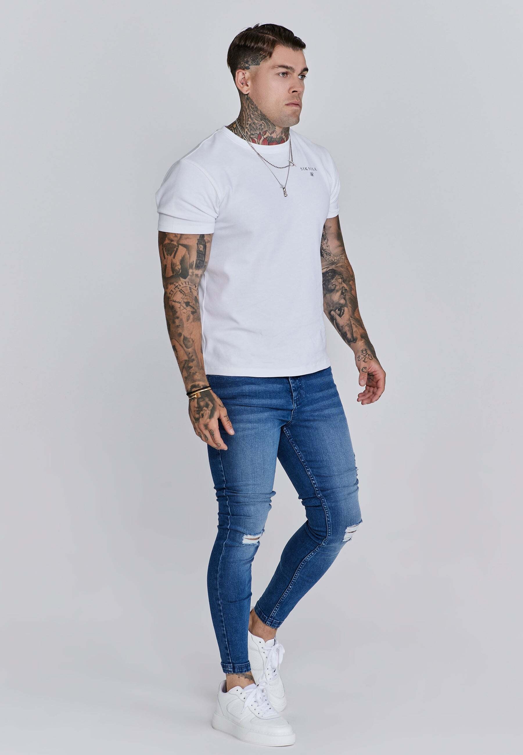 Siksilk Skinny-fit-Jeans »Siksilk Jeans Distressed Skinny Jeans«