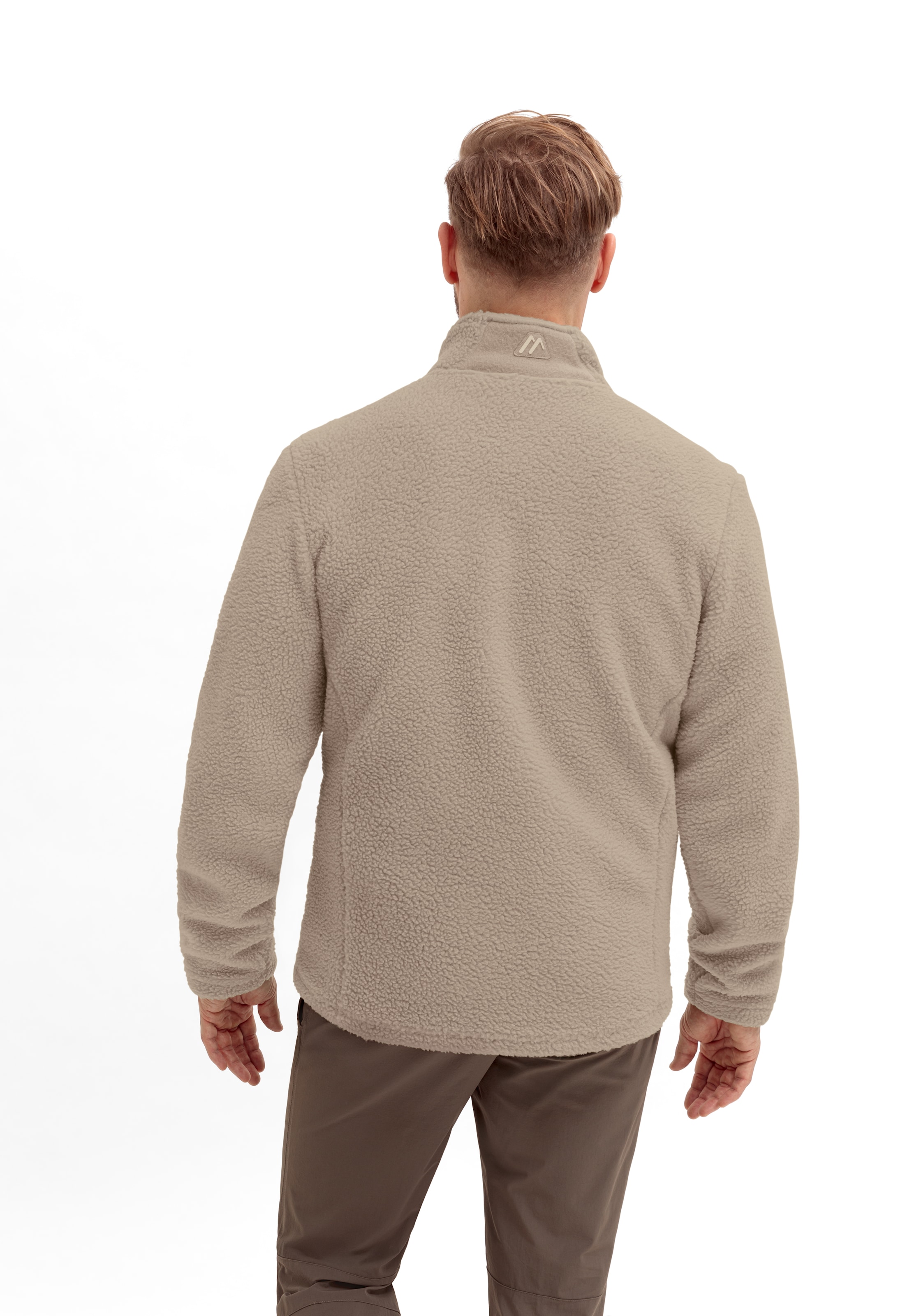 Maier Sports Fleecejacke »Racka M« Herren Fleece, funktioneller Midlayer, Full-Zip