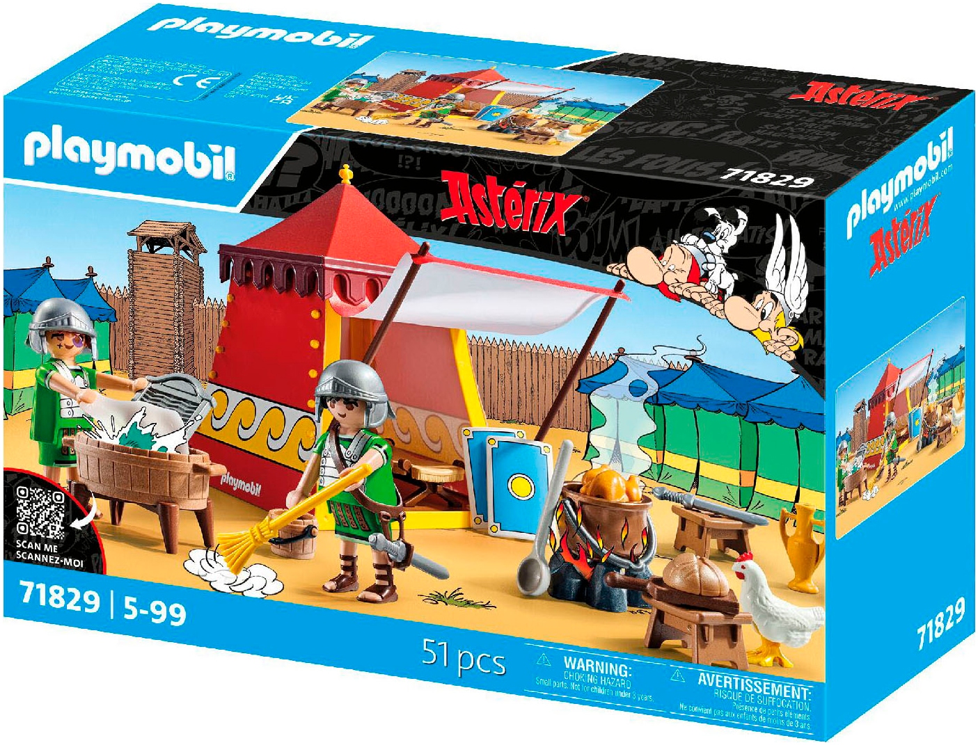 Playmobil® Konstruktions-Spielset »Asterix: Legionärszelt (71829), Playmobil Asterix« Made in Europe