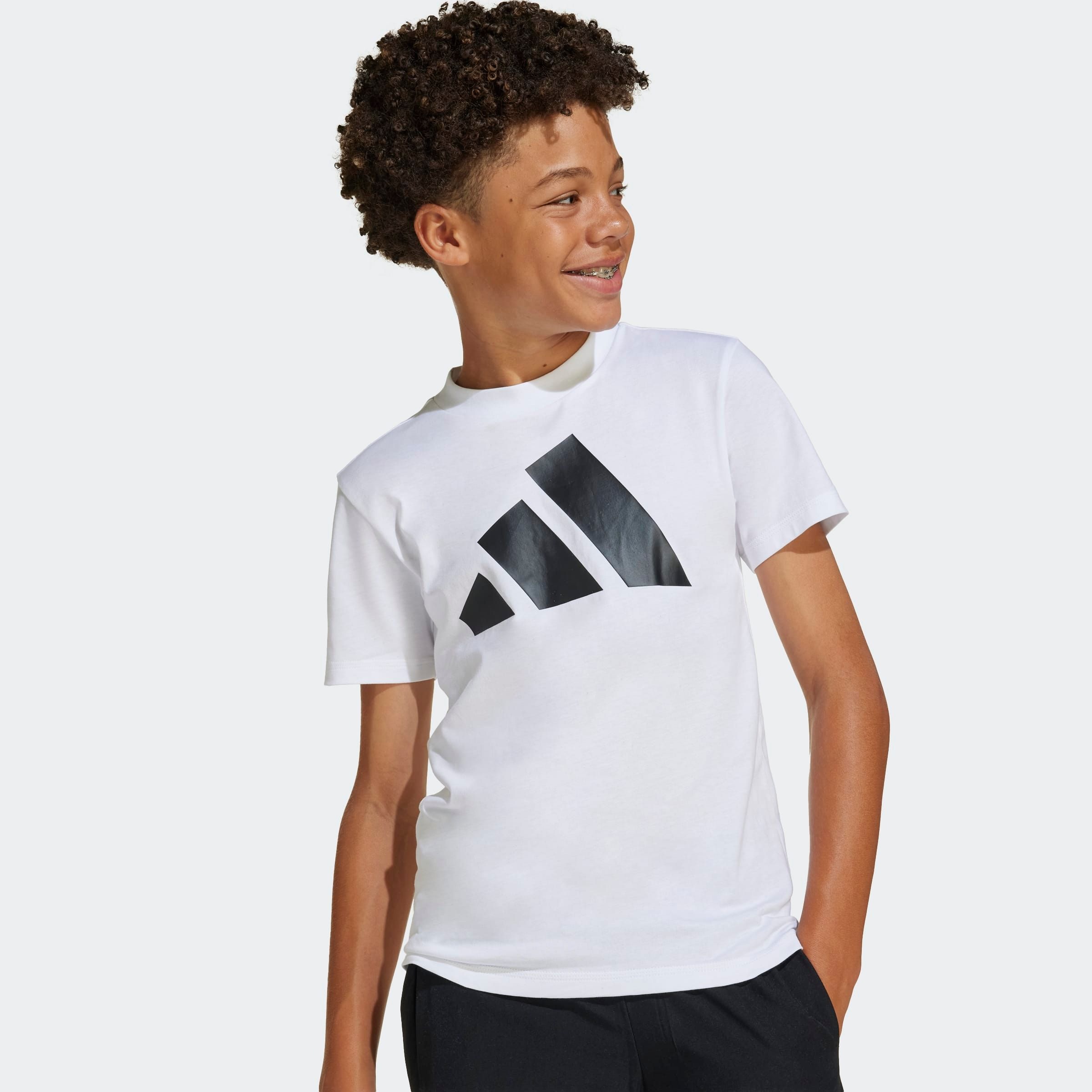 adidas Sportswear T-Shirt »ESSENTIALS KIDS« für Kinder und Teens, mit Rundhalsausschnitt, aus 100 % Baumwolle