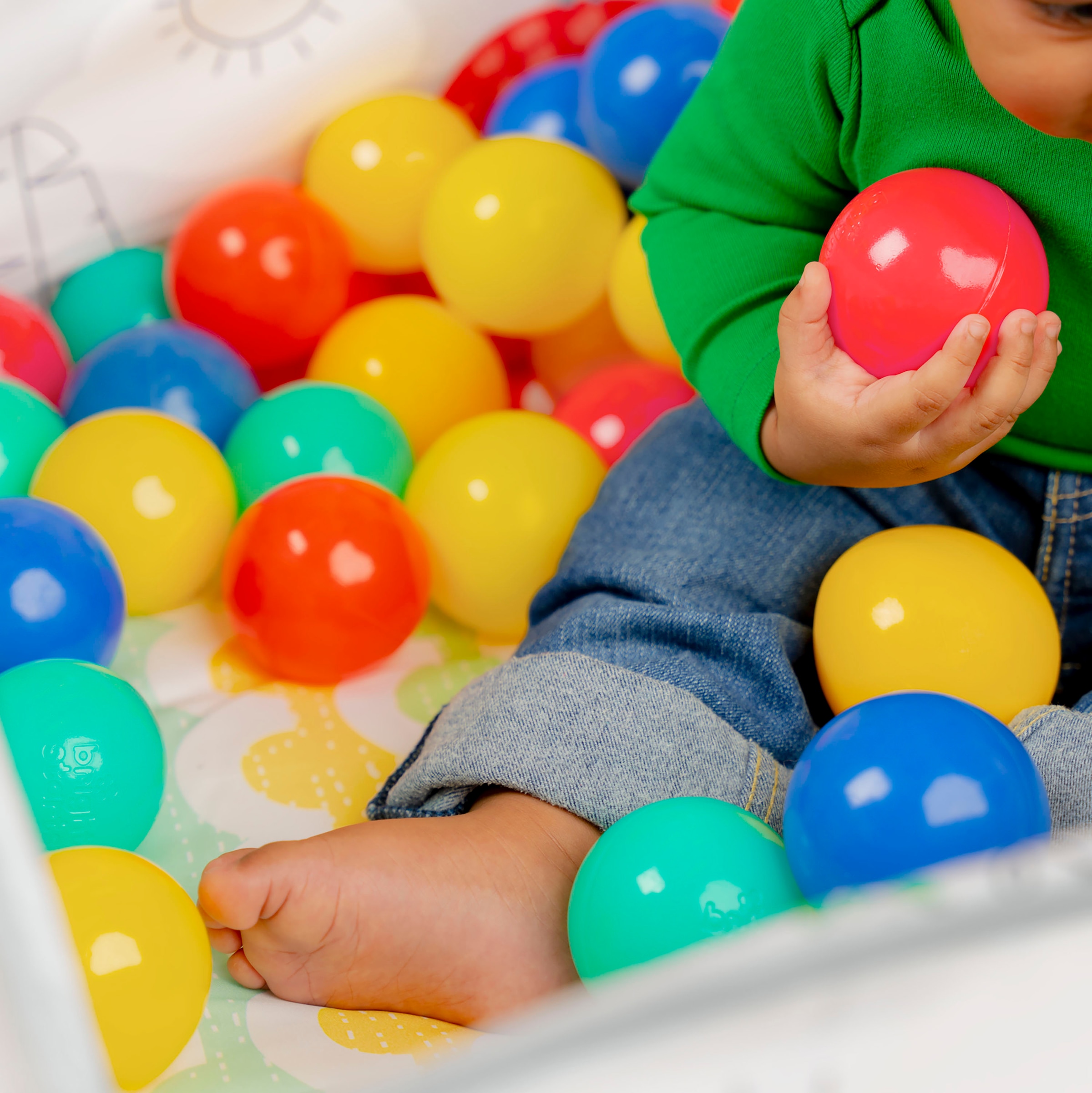 Bright Starts Spielbogen »5-in-1 Your Way Ball Play™ Activity Gym & Ball Pit - Totally Tropical™« mit Licht und Sound