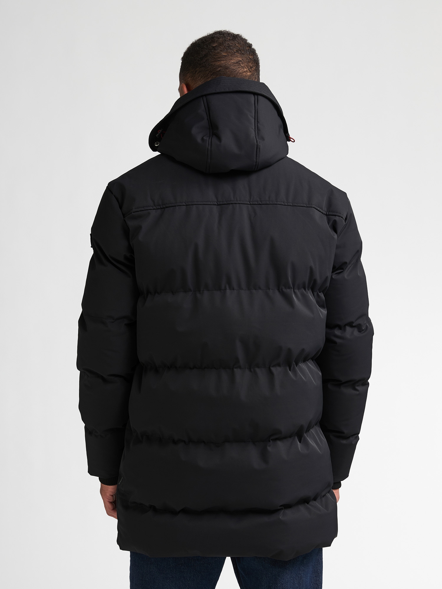 Petrol Industries Parka avec capuche avec coutures matelassées et capuche, rembourré chaudement, aspect mat