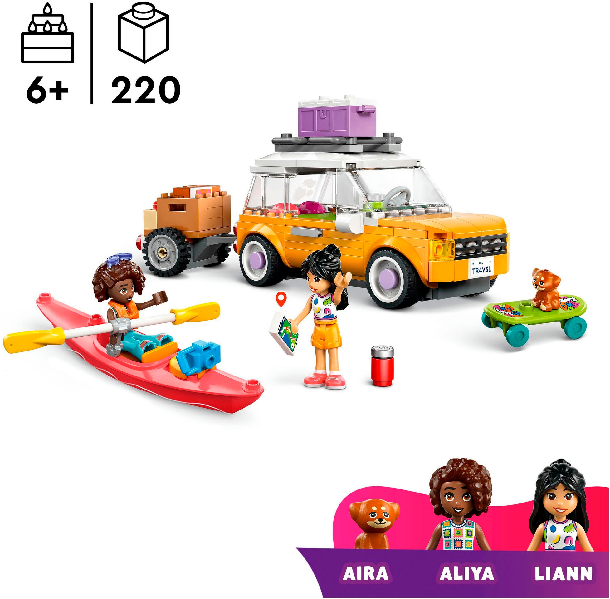 LEGO® Pions de construction »Abenteuertrip mit Freunden (42659), LEGO  Friends« Made in Europe