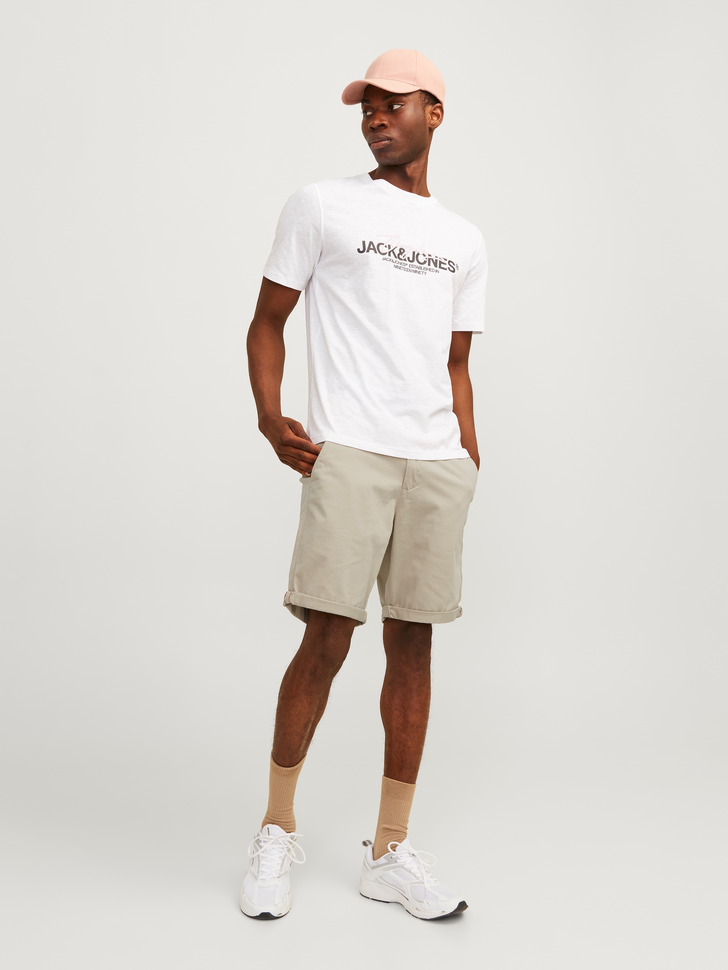 Jack & Jones Short en chino »JPSTBOWIE JJSHORTS S«  mit Aufschlag