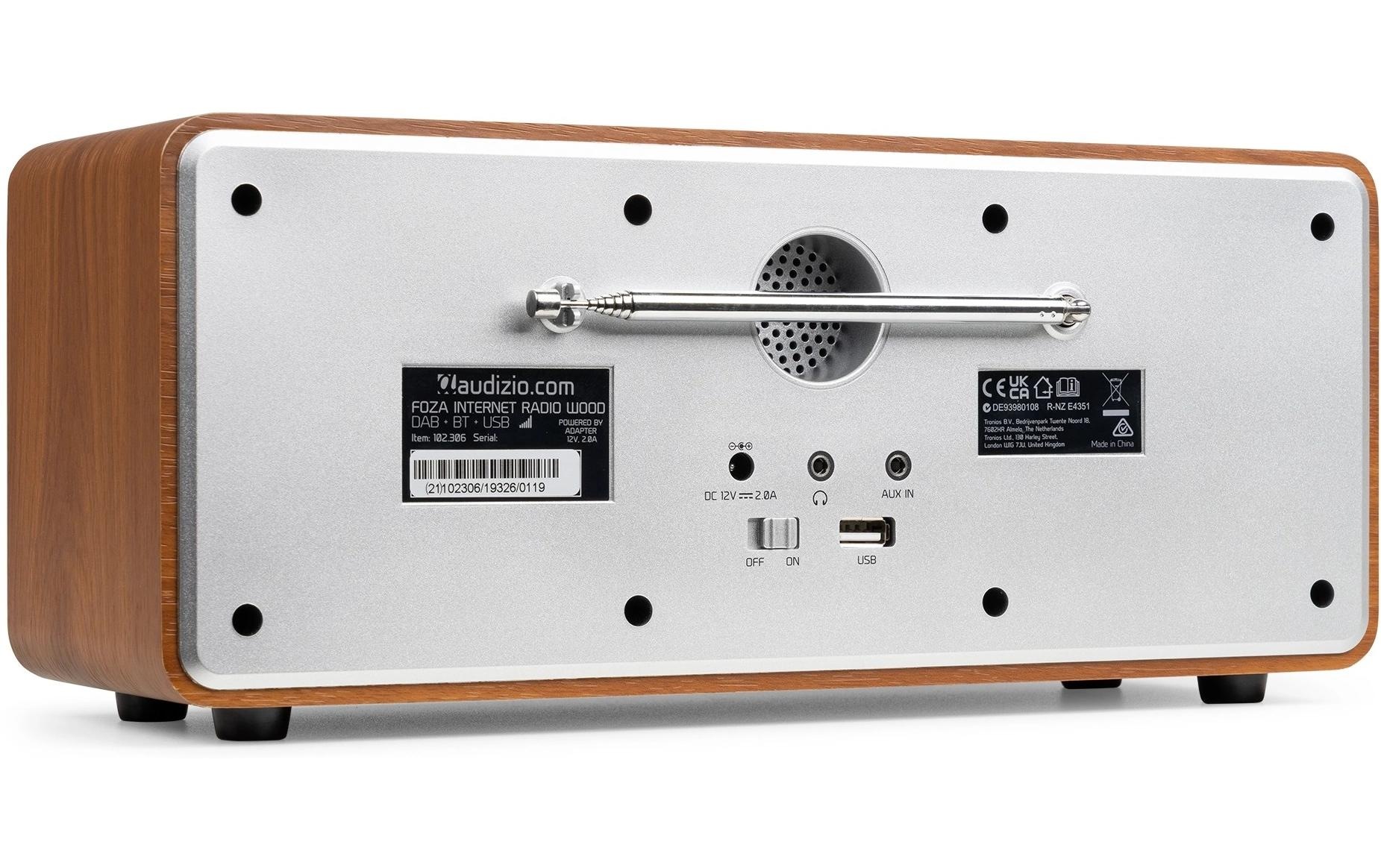 AUDIZIO Digitalradio (DAB+) »Foza« ( Digitalradio (DAB+) | Internetradio )