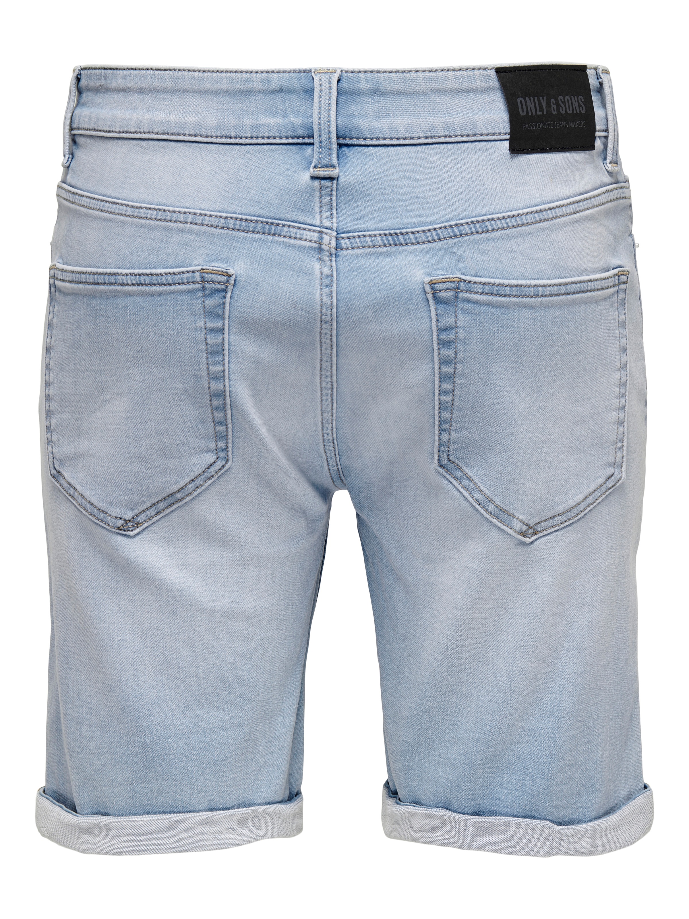 ONLY & SONS Jeansshorts »ONSPLY JOG LBD R0027 ANA DNM SHORTS NOOS« Baumwollmischung, regular fit