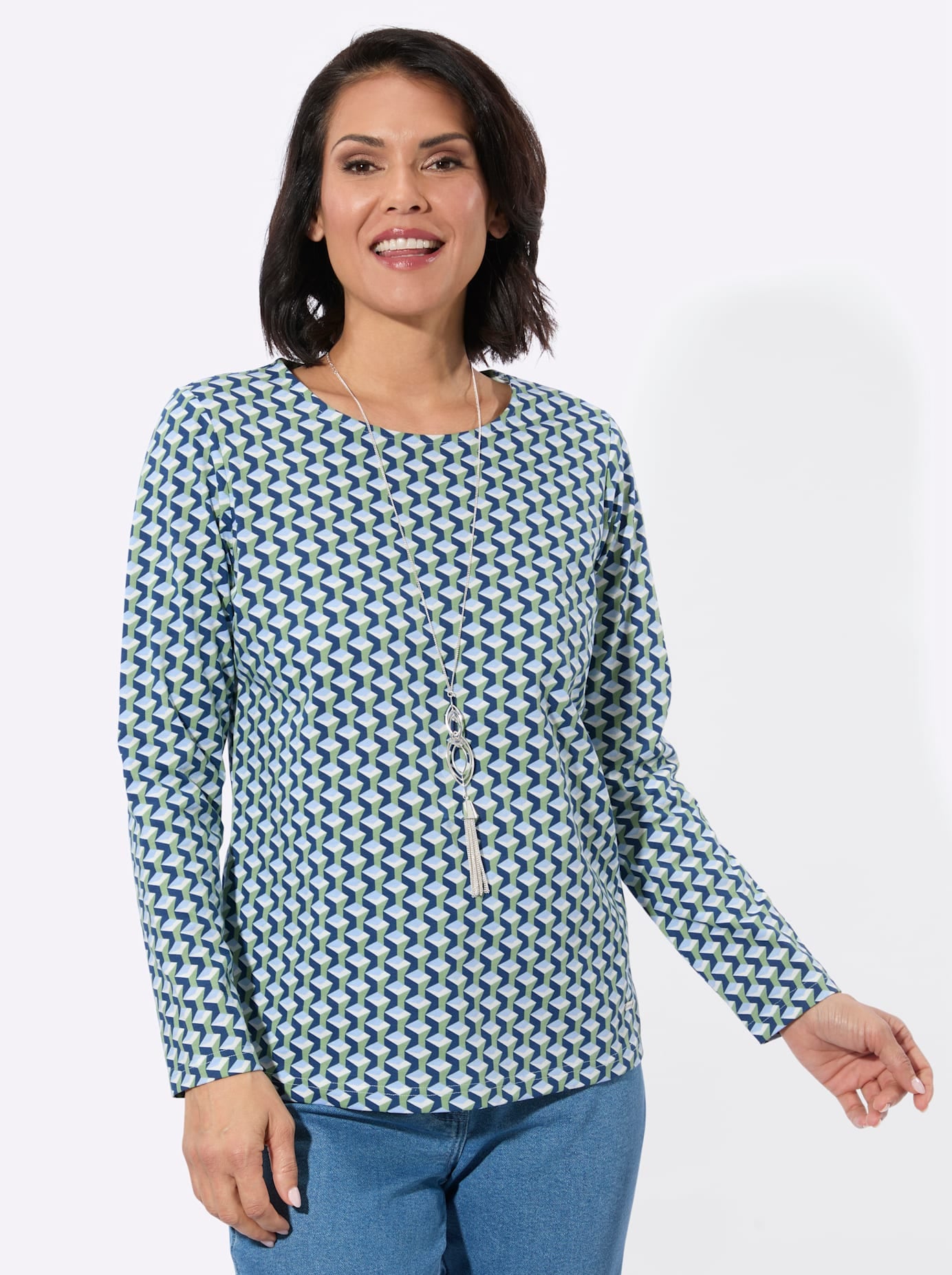 Casual Looks T-shirt imprimé »Druck-Shirt« 1