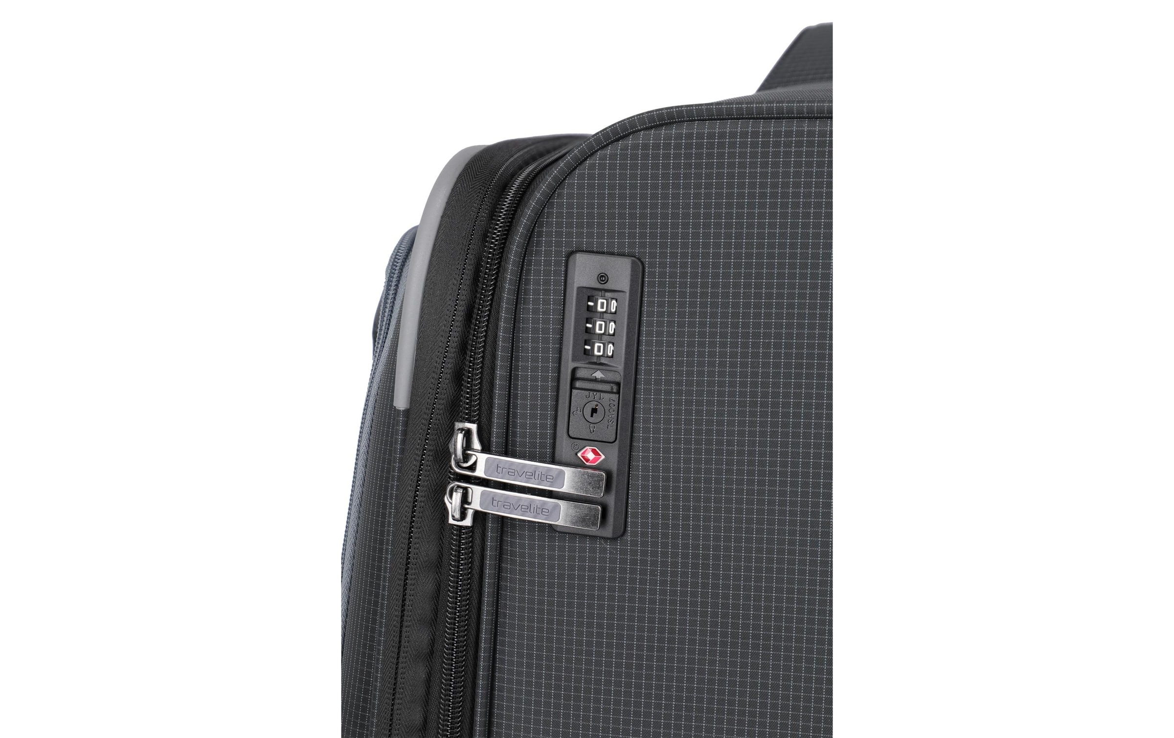 travelite Trolley »travelite CORSIICA Trolley L Erweiterbar, 105 l« 105 l 4 Rollen