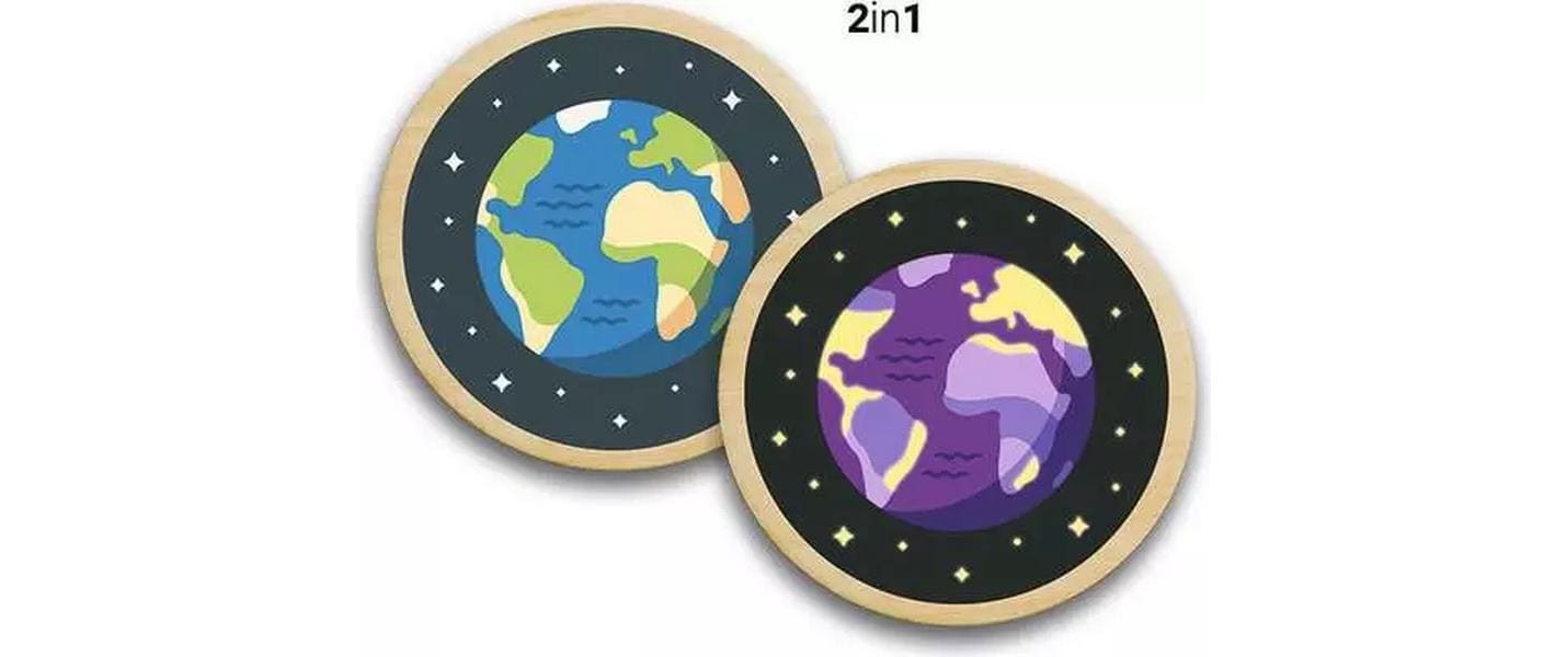 Ravensburger Malen nach Zahlen »CreArt, Wooden, Tag und Nacht« Made in Europe