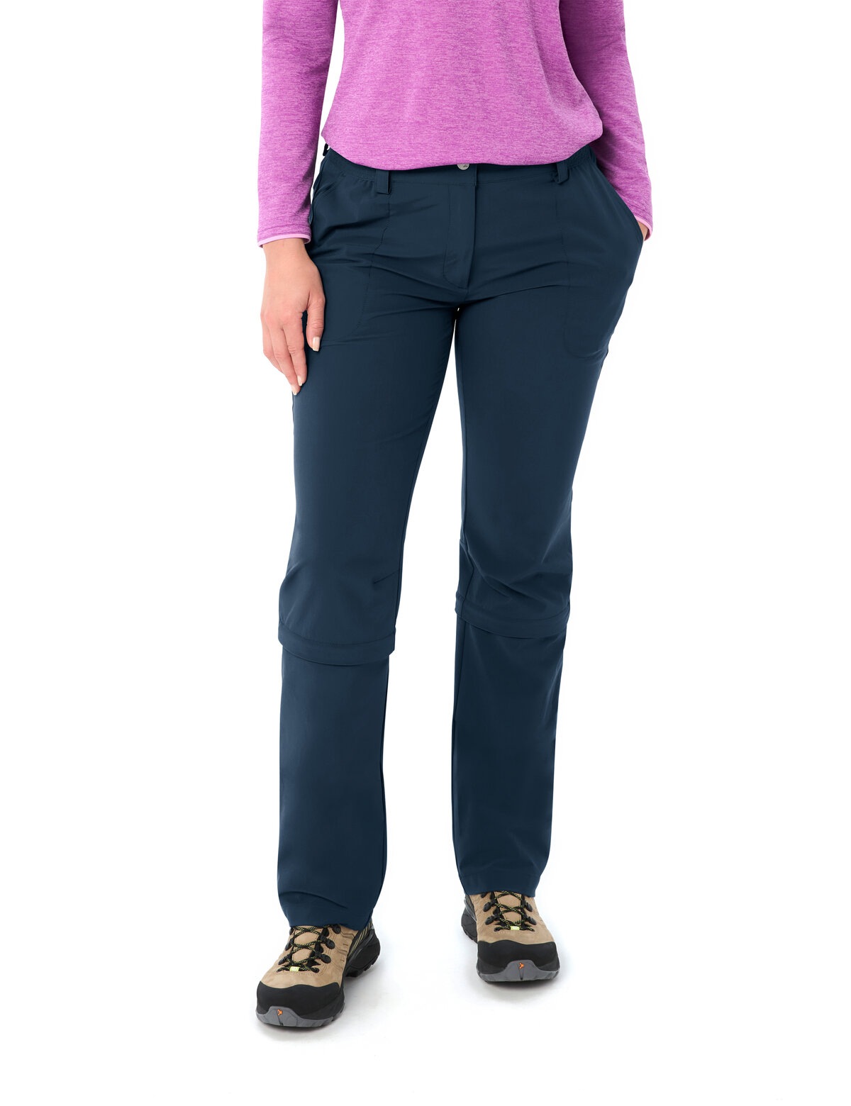 VAUDE Pantalon zip-off »WOMEN'S FARLEY STRETCH ZO CAPRI PANTS«  bequeme Passform, für sportliche Aktivitäten und Outdoor