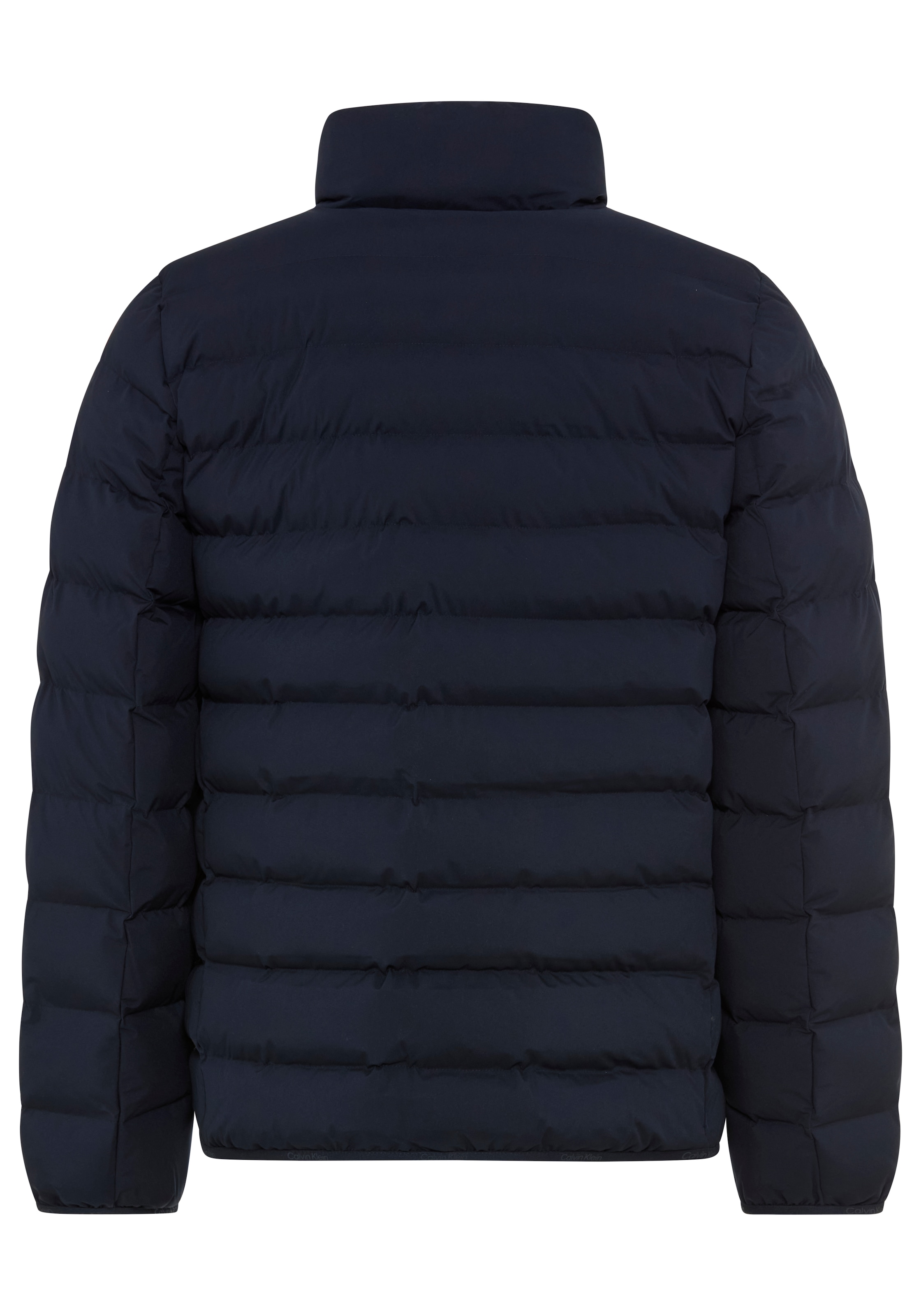 Calvin Klein Veste matelassée col montant, fermeture éclair 2 voies, coupe régulière
