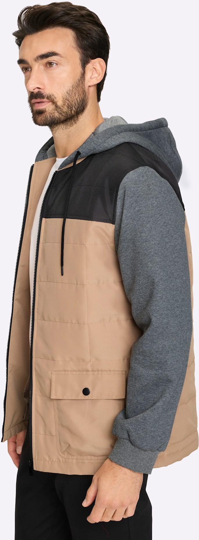 Marco Donati Blouson mit Kapuze