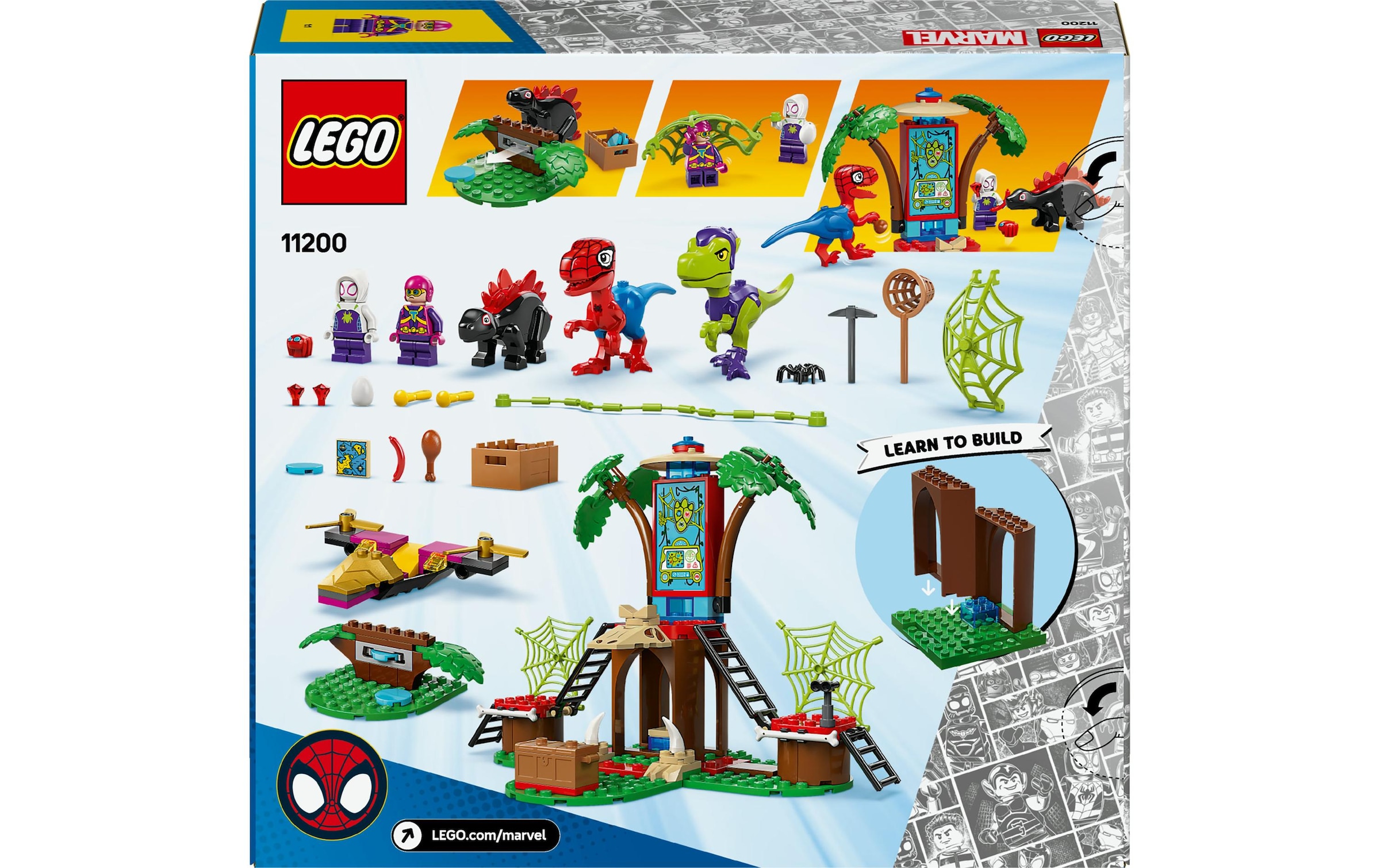 LEGO® Spielbausteine »Marvel Showdown am Baumhaus«