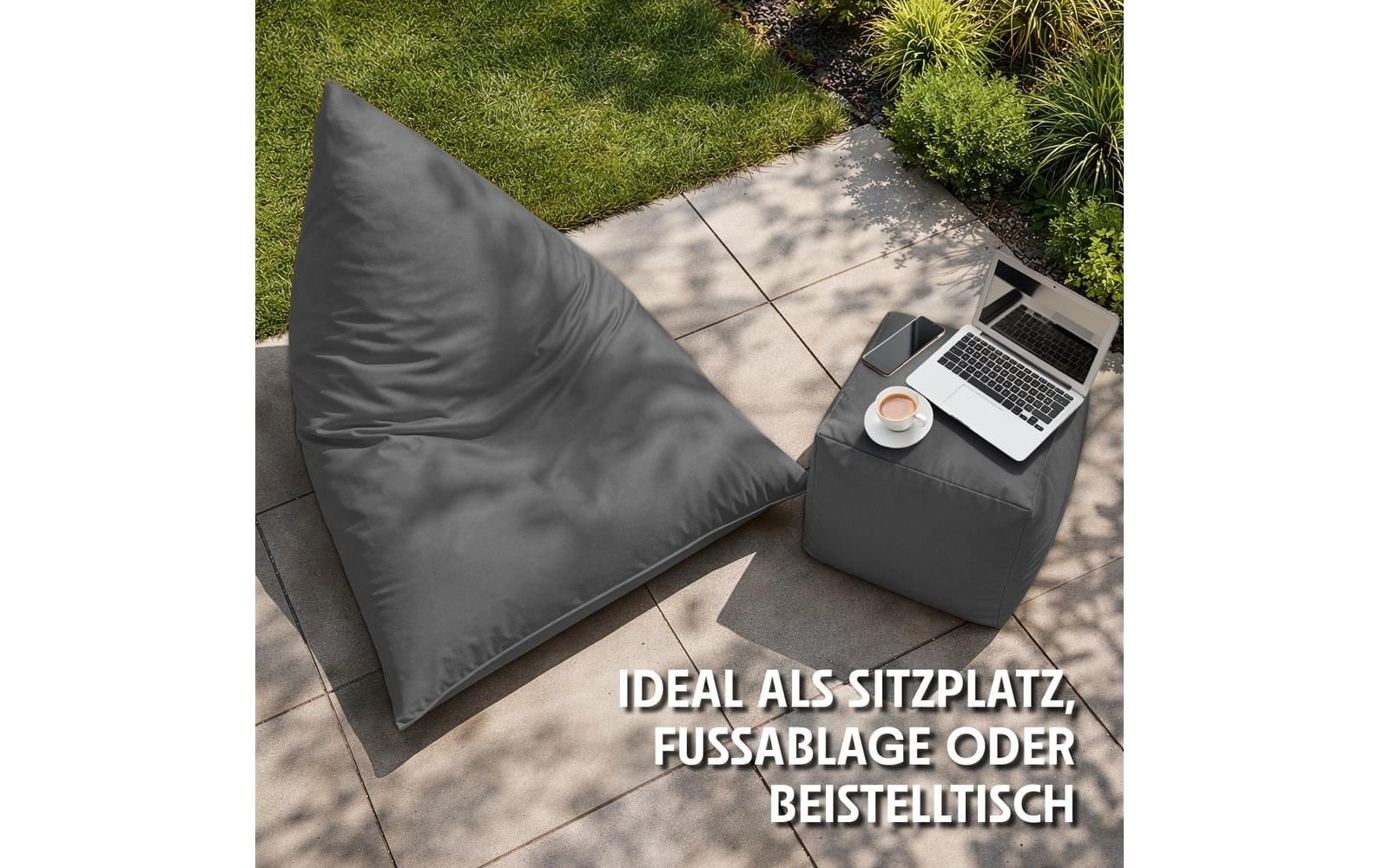 Urbanara Sitzsack »Basic-Outdoor, 85 l«