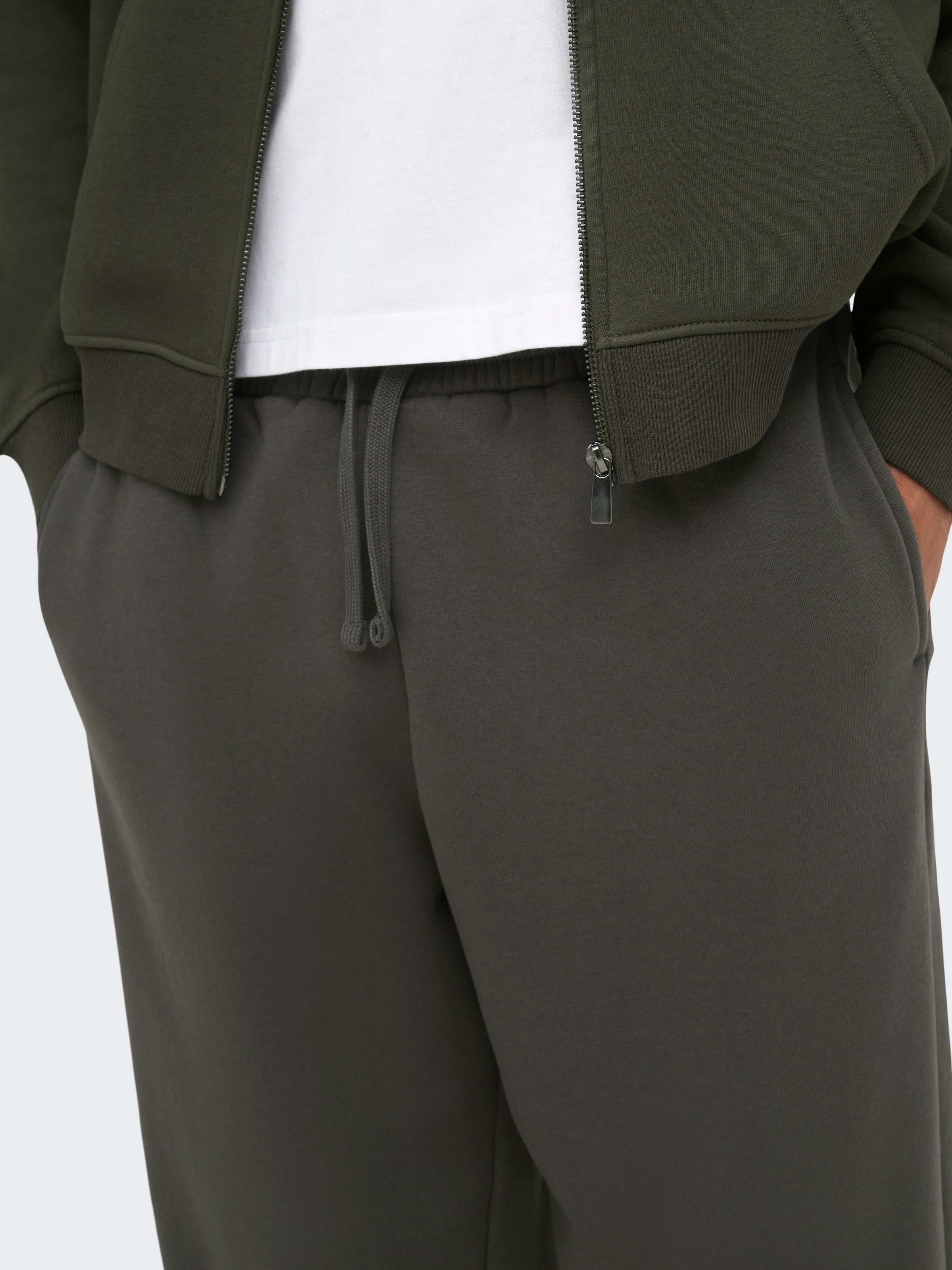 ONLY & SONS Sweathose »ONSCERES WIDE PANT NOOS«  Baumwollmischung, relaxed fit