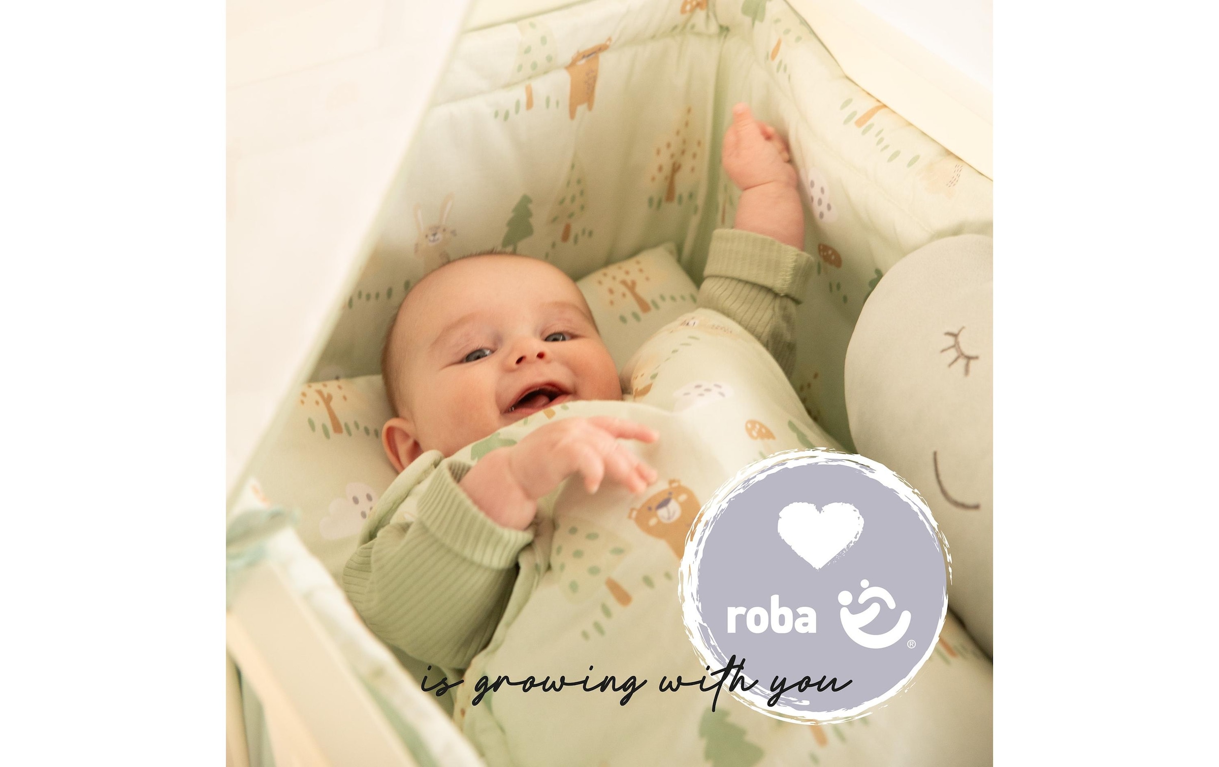 roba® Sac de couchage pour bébé »Woodland Buddies«
