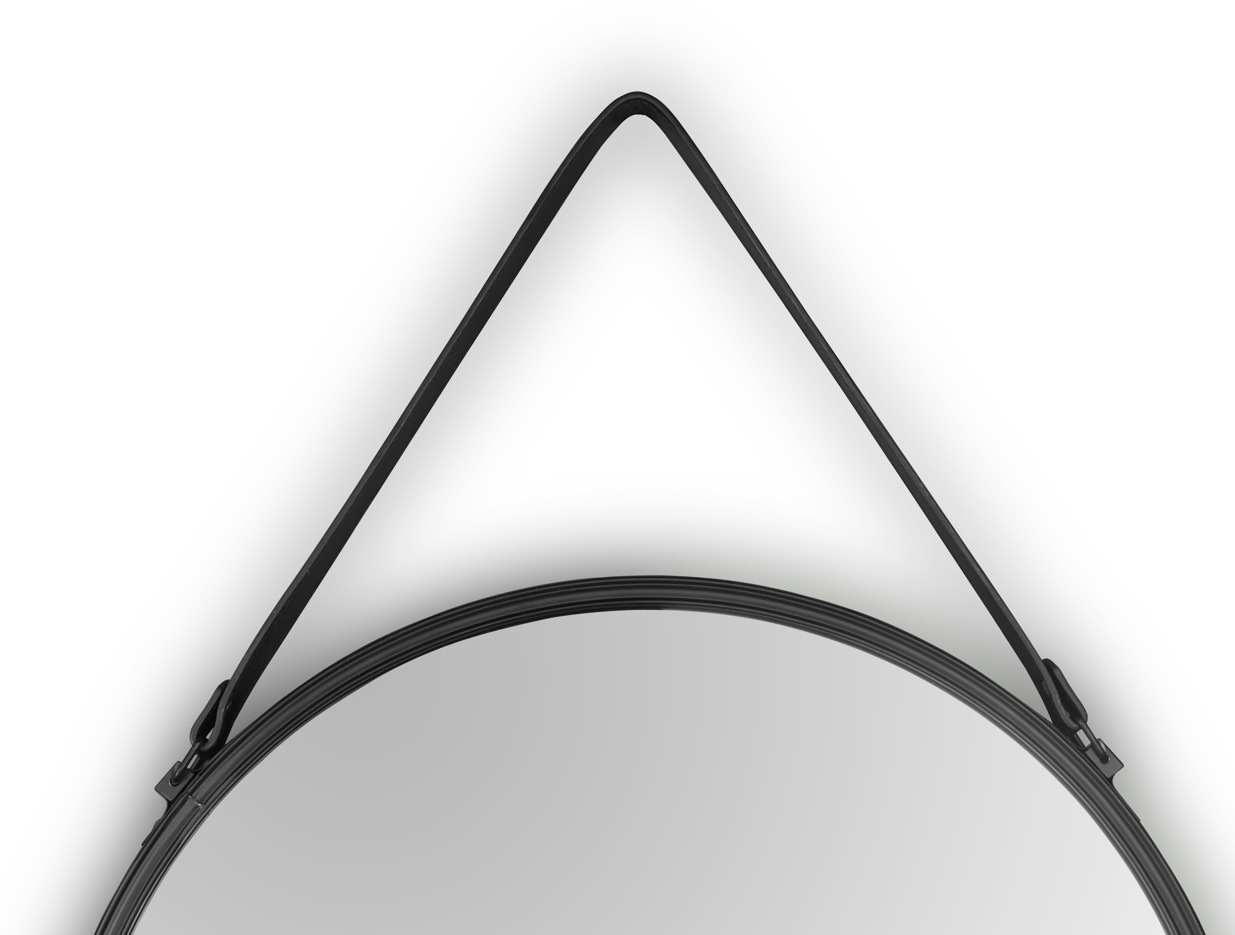 MIRRORS AND MORE Spiegel »Cornelia« runde Form mit Lederband