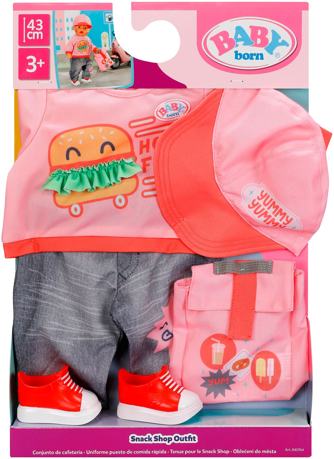 Baby Born Vêtements de poupées »Snack Shop Outfit, 43cm«
