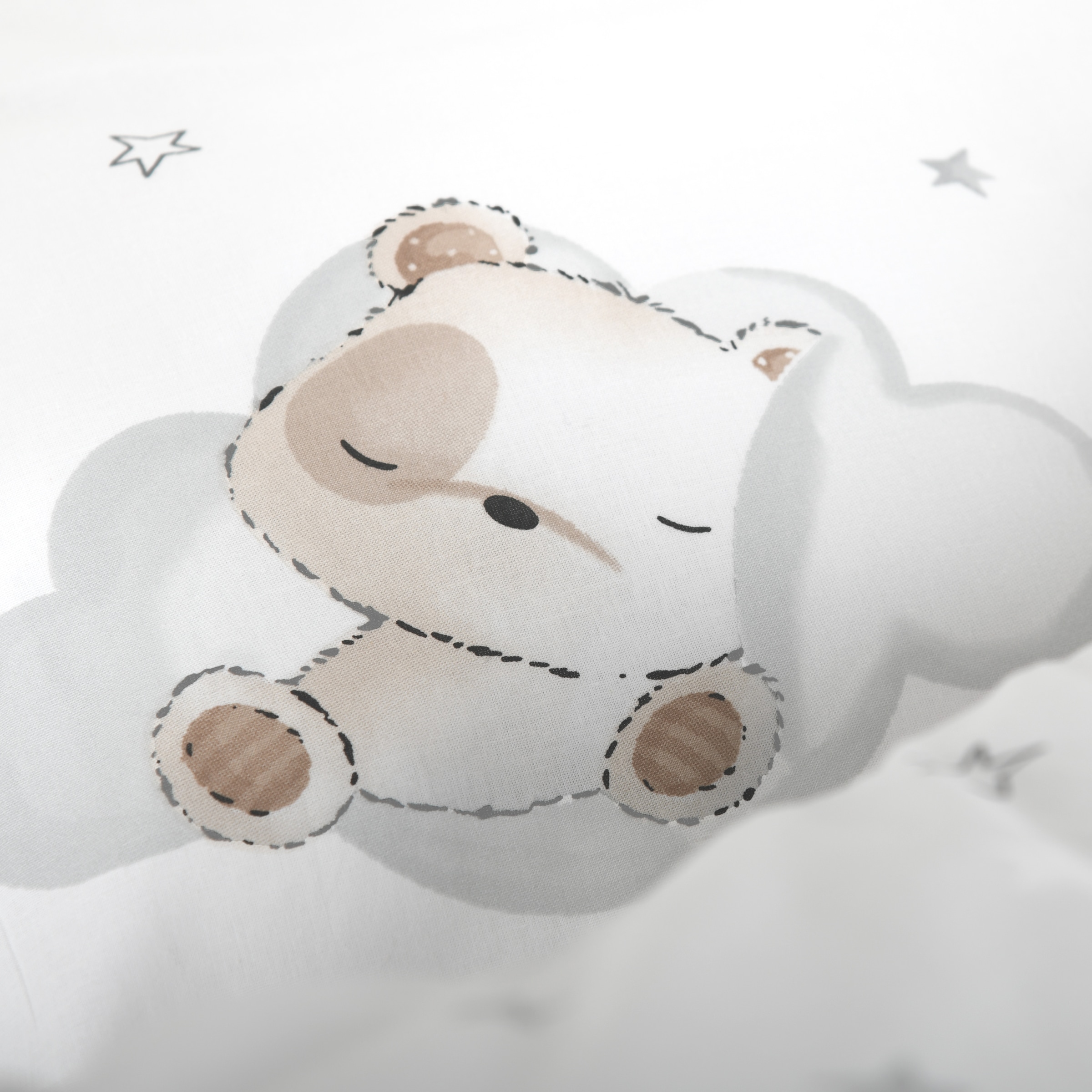 Baby Best Linge de lit pour bébé »Sleeping little bear« 2 Parure de lit réversible