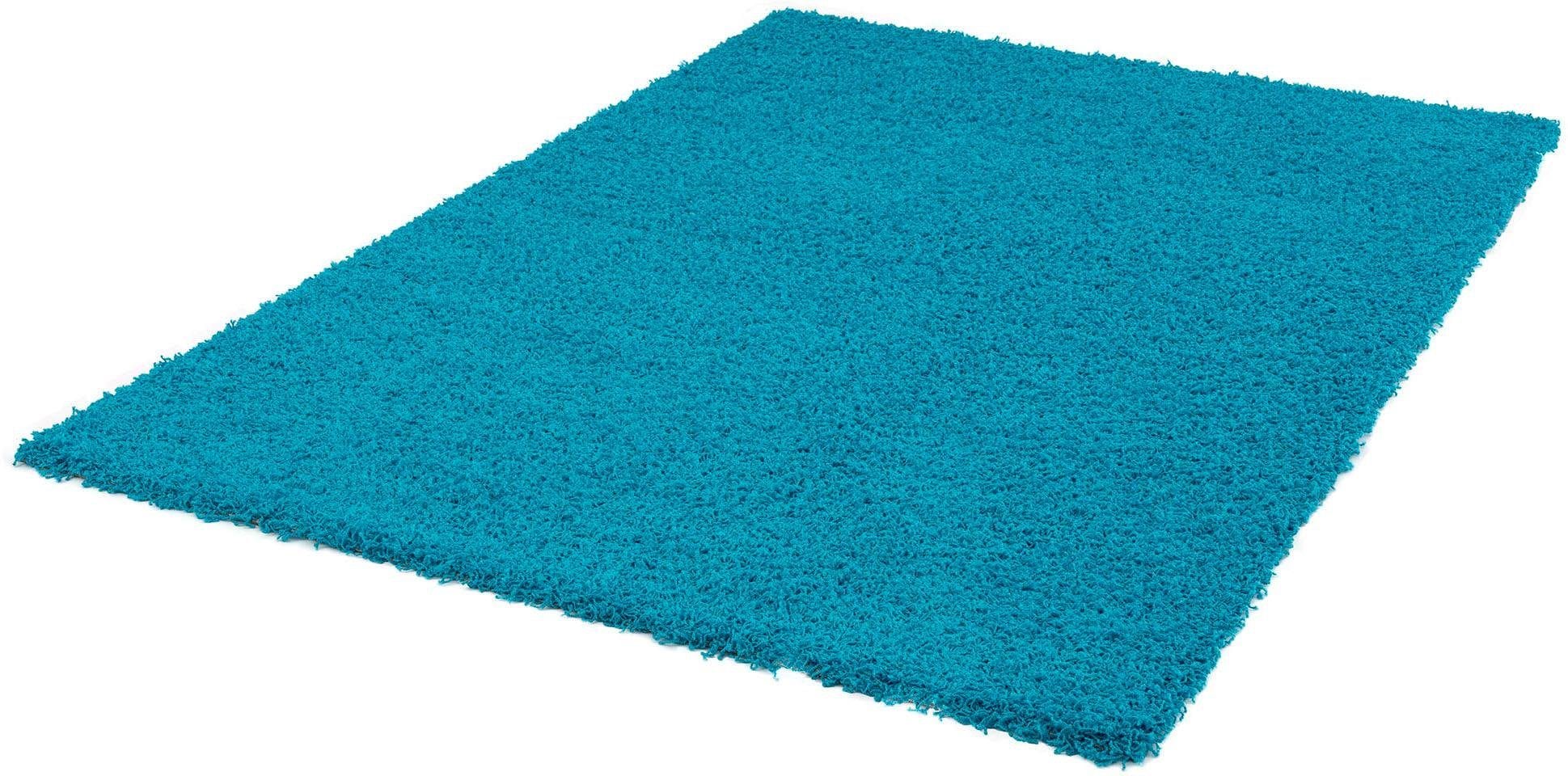 Sanat Tapis de sol à poils longs »LOCA« Rectangulaire 30 mm Höhe Wohnzimmer, Langflor, Shaggy, Schlafzimmer