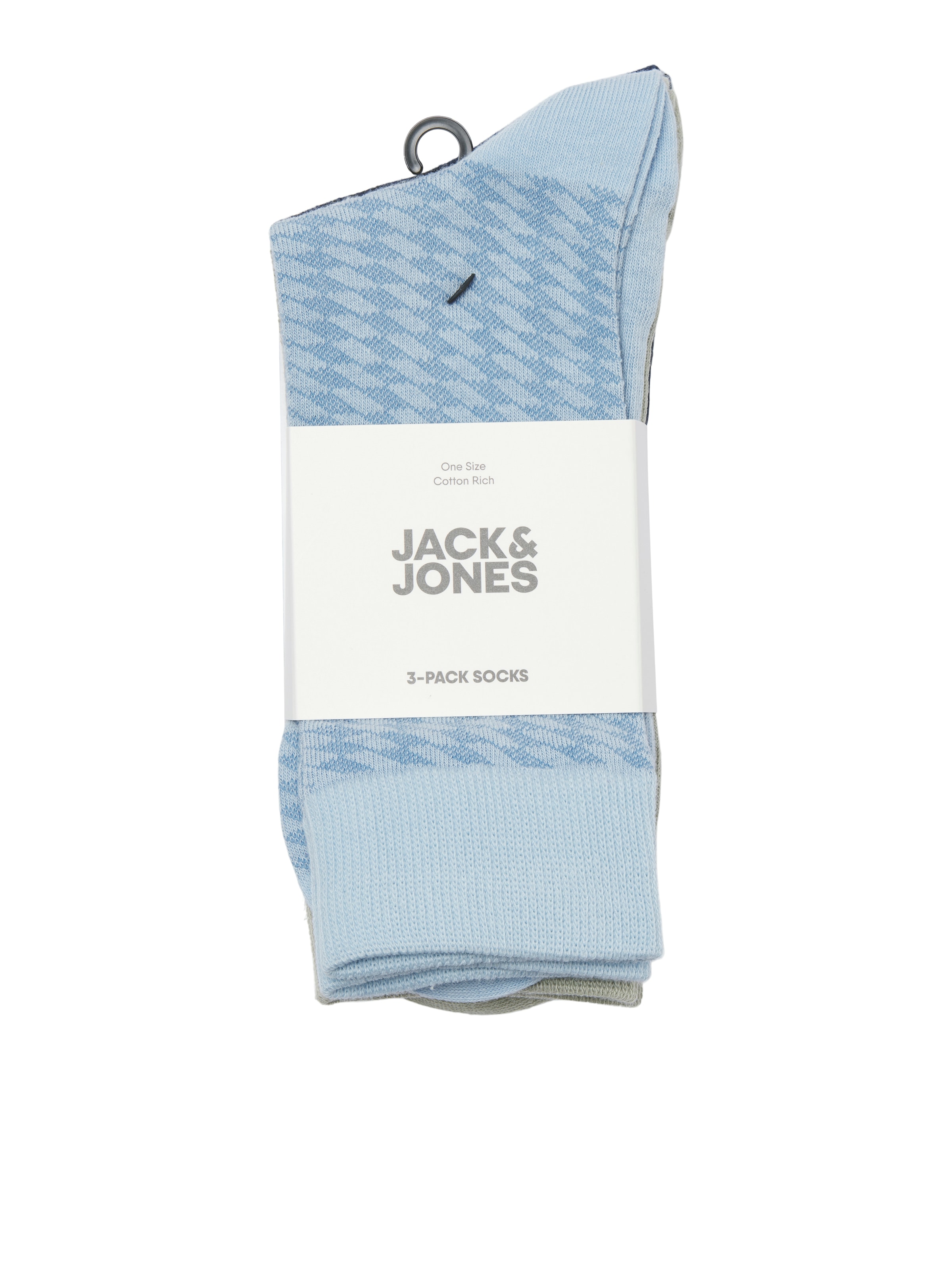 Jack & Jones Freizeitsocken »JACDIAMOND STRUCTURE SOCKS 3 PACK SN« Packung, 3 Paar tlg.