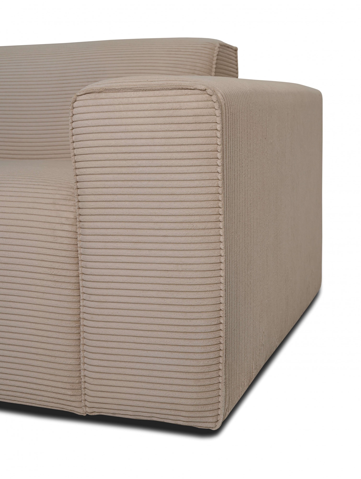 GOODproduct Ecksofa »Clayton Breite 247 cm, L-form« in einem trendigen Cord-Bezug, verschiedene Kombinationen verfügbar