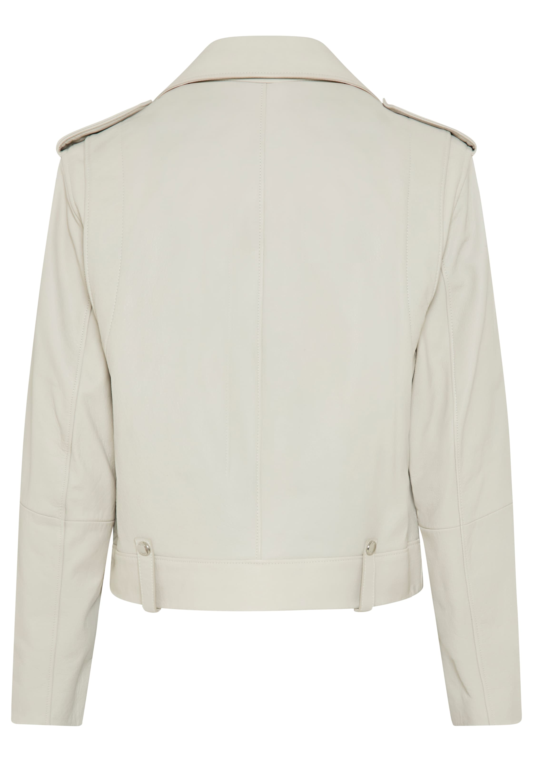 BOSS ORANGE Veste en cuir »Sandy Premium Damenmode« mit genarbter Struktur