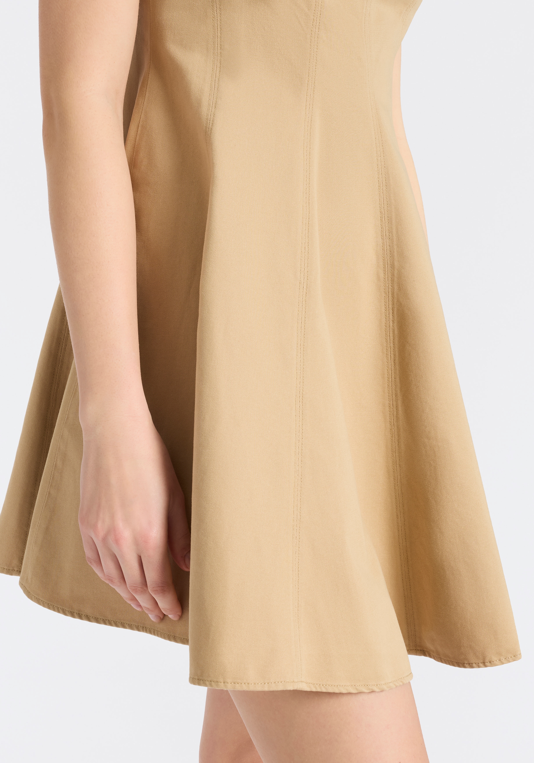 HUGO Minikleid »Kademe« mit ausgestelltem Rockteil