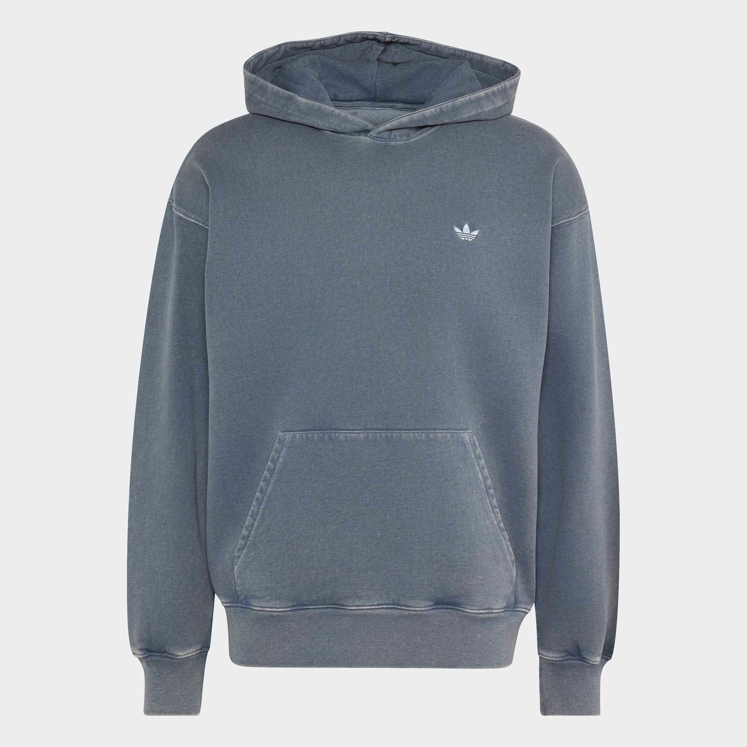adidas Originals Sweat à capuche »ESS WASHED HD«, style sportif, avec capuche et cordon, avec poignets rapportés
